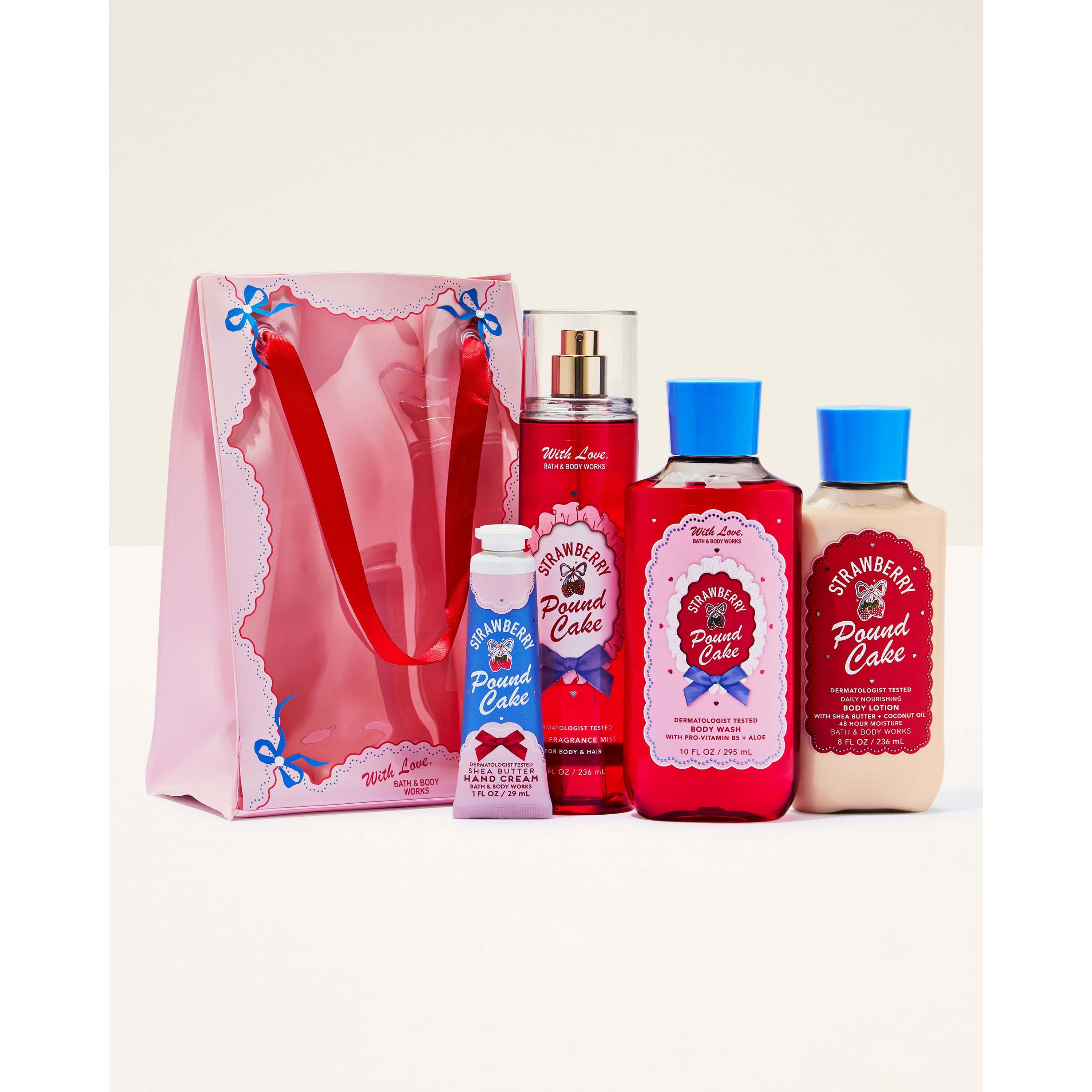 Strawberry Pound Cake Gift Set