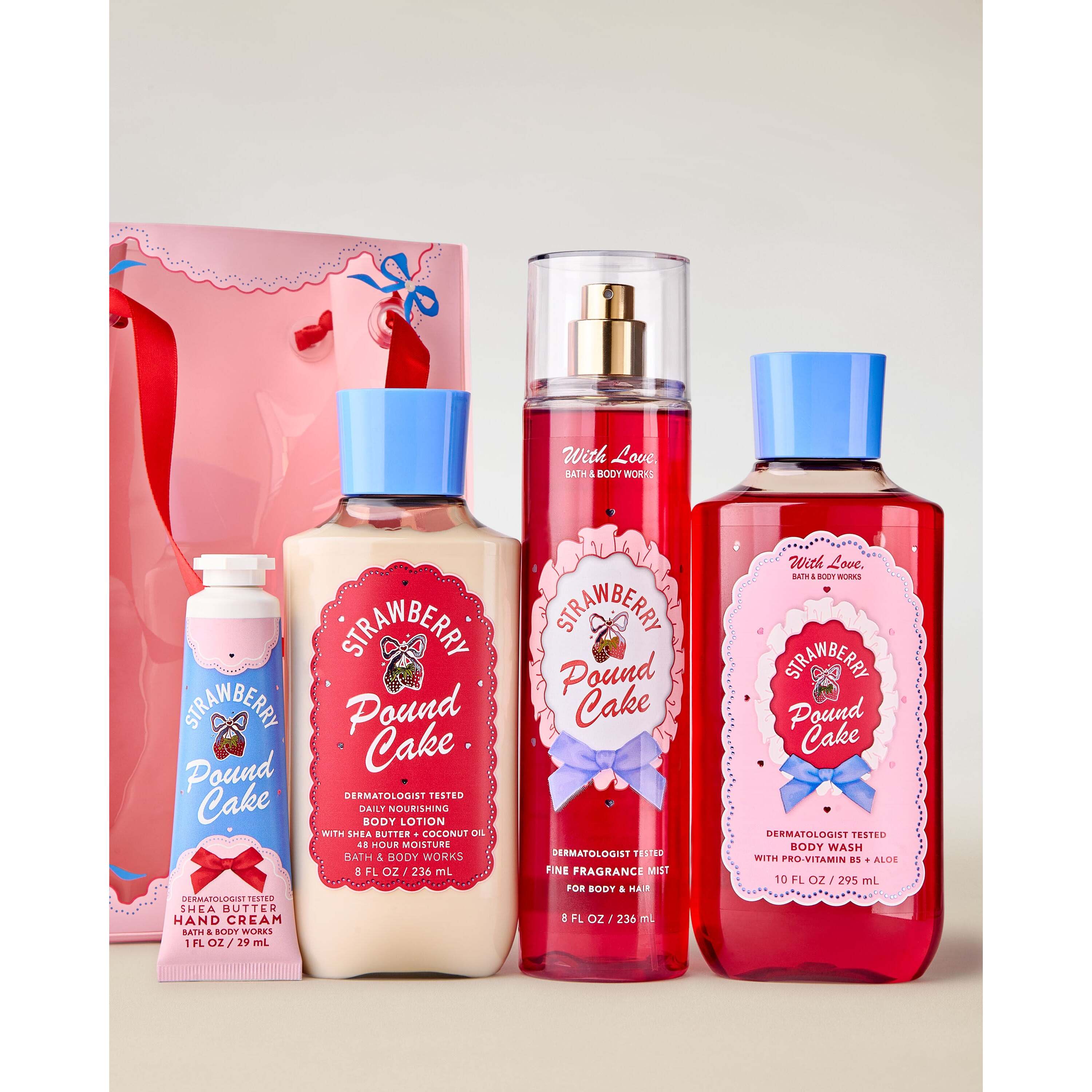 Strawberry Pound Cake Gift Set - Image 2