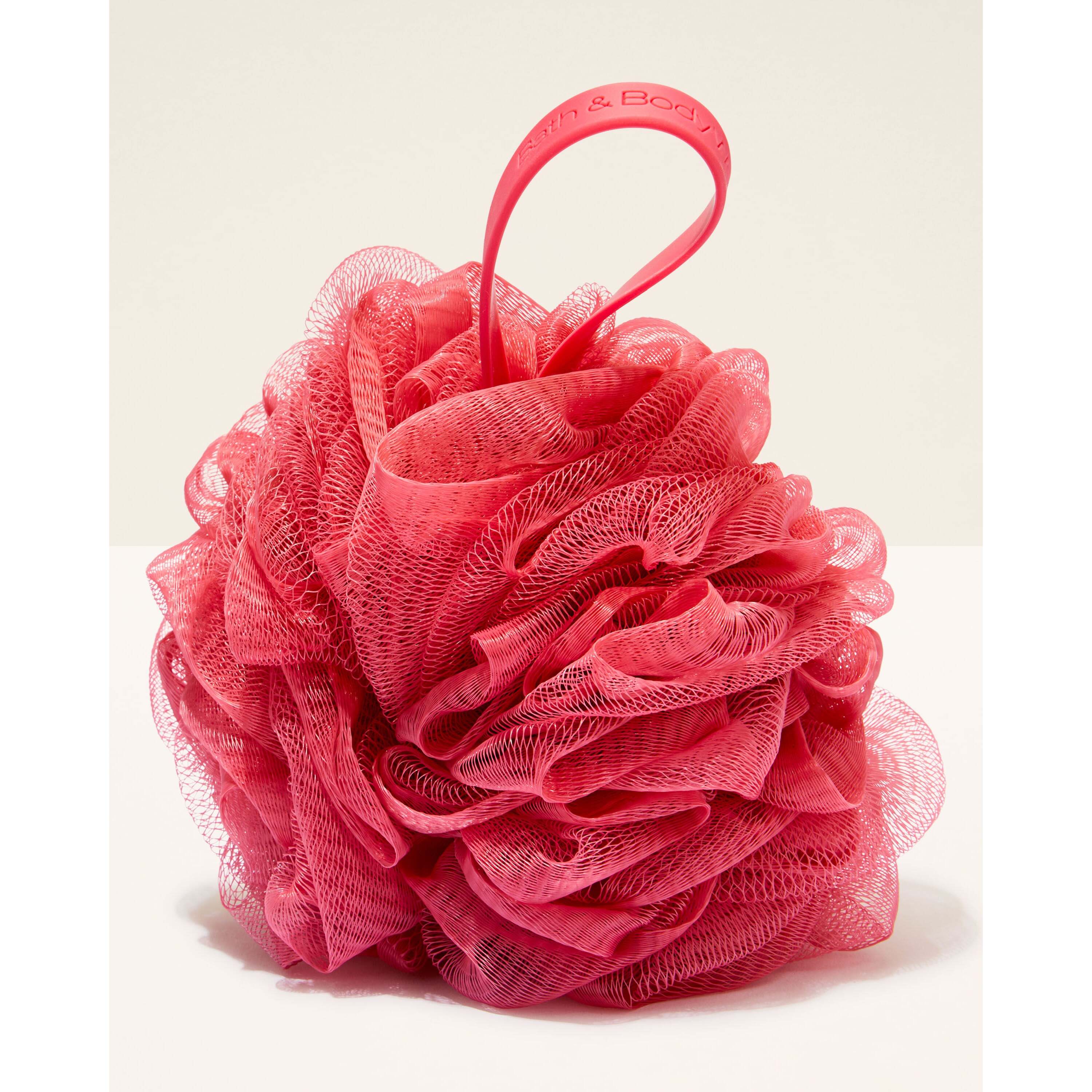Deep Blush Loofah Bath Sponge
