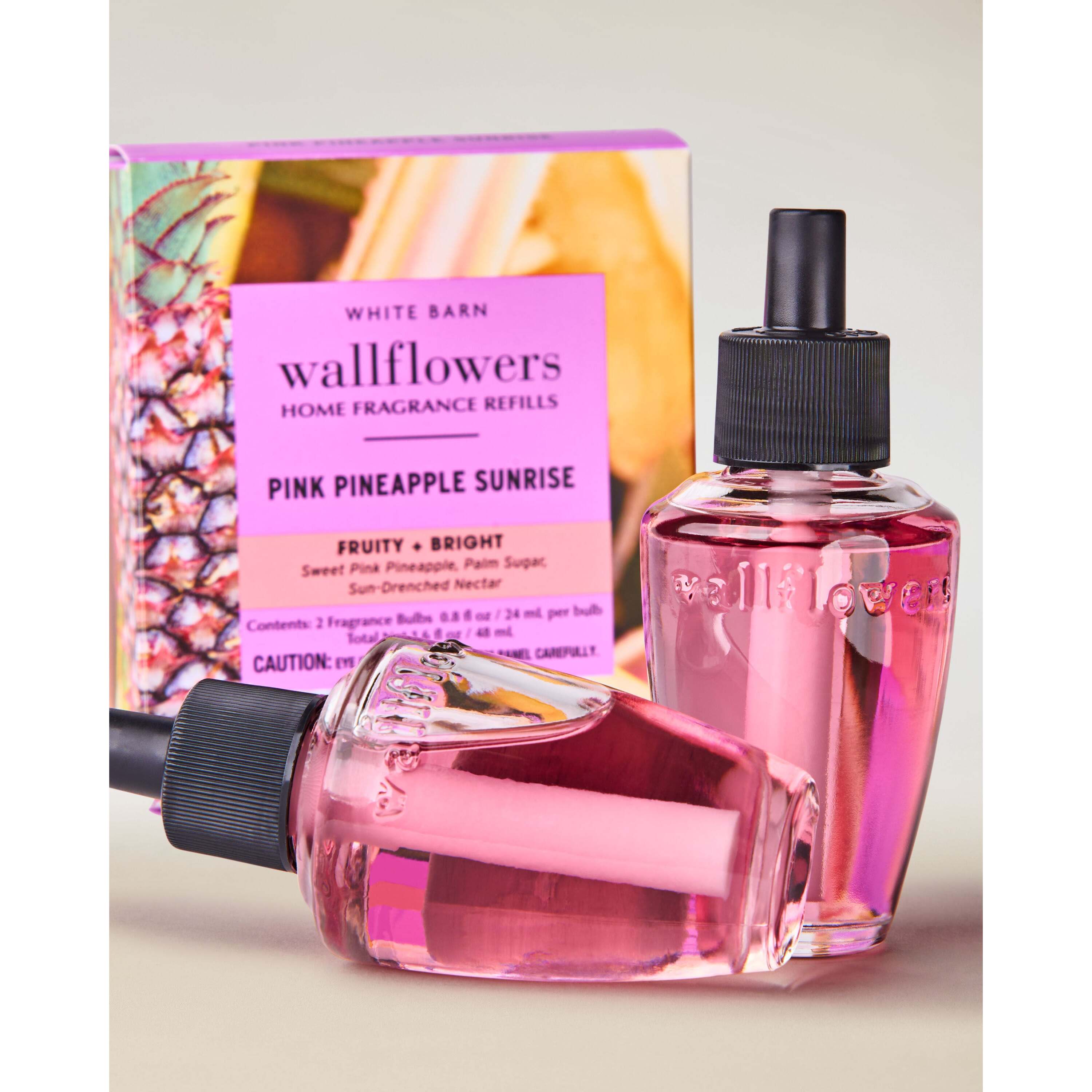 Pink Pineapple Sunrise Wallflowers Refills 2-Pack - Image 2