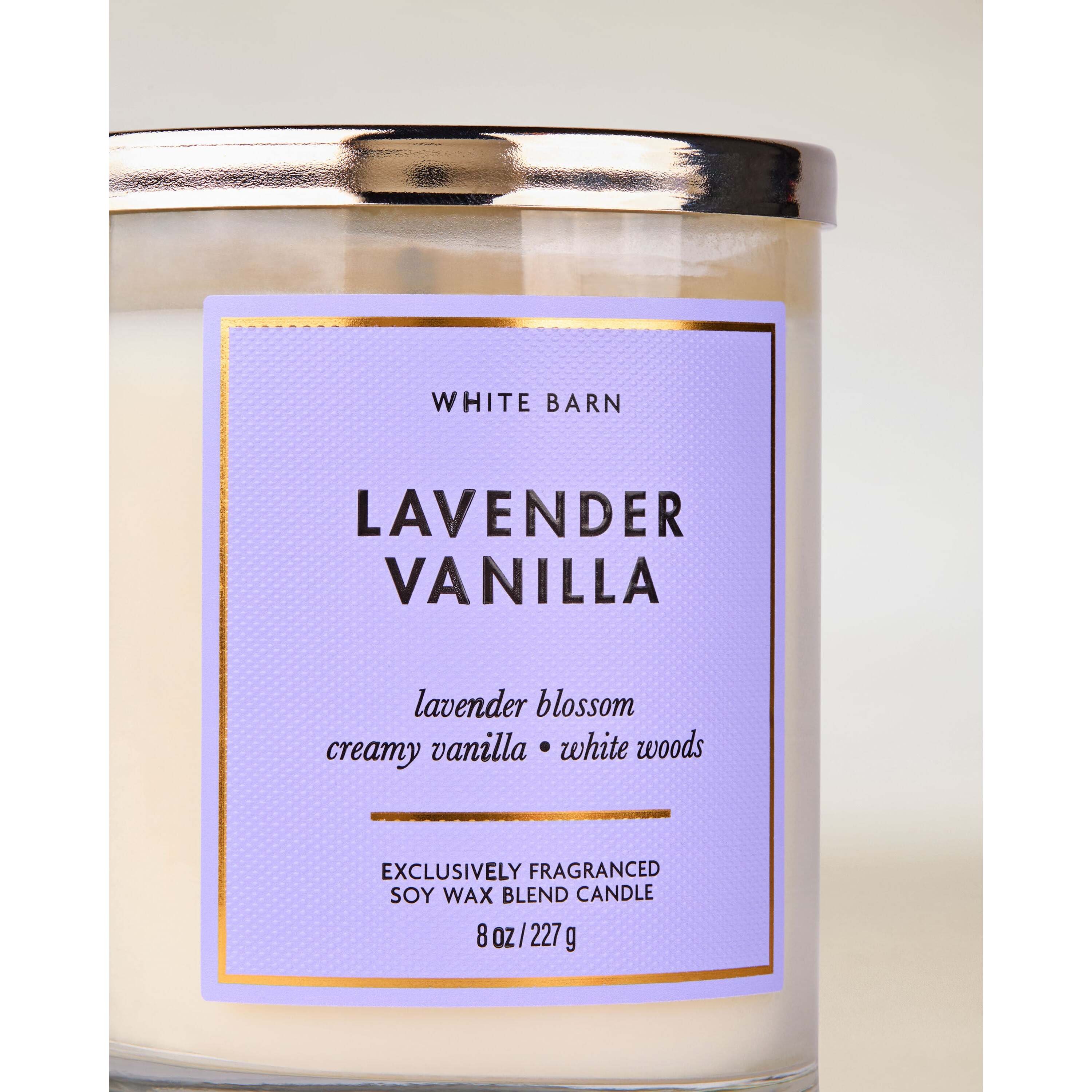 Lavender Vanilla Single Wick Candle - Image 2