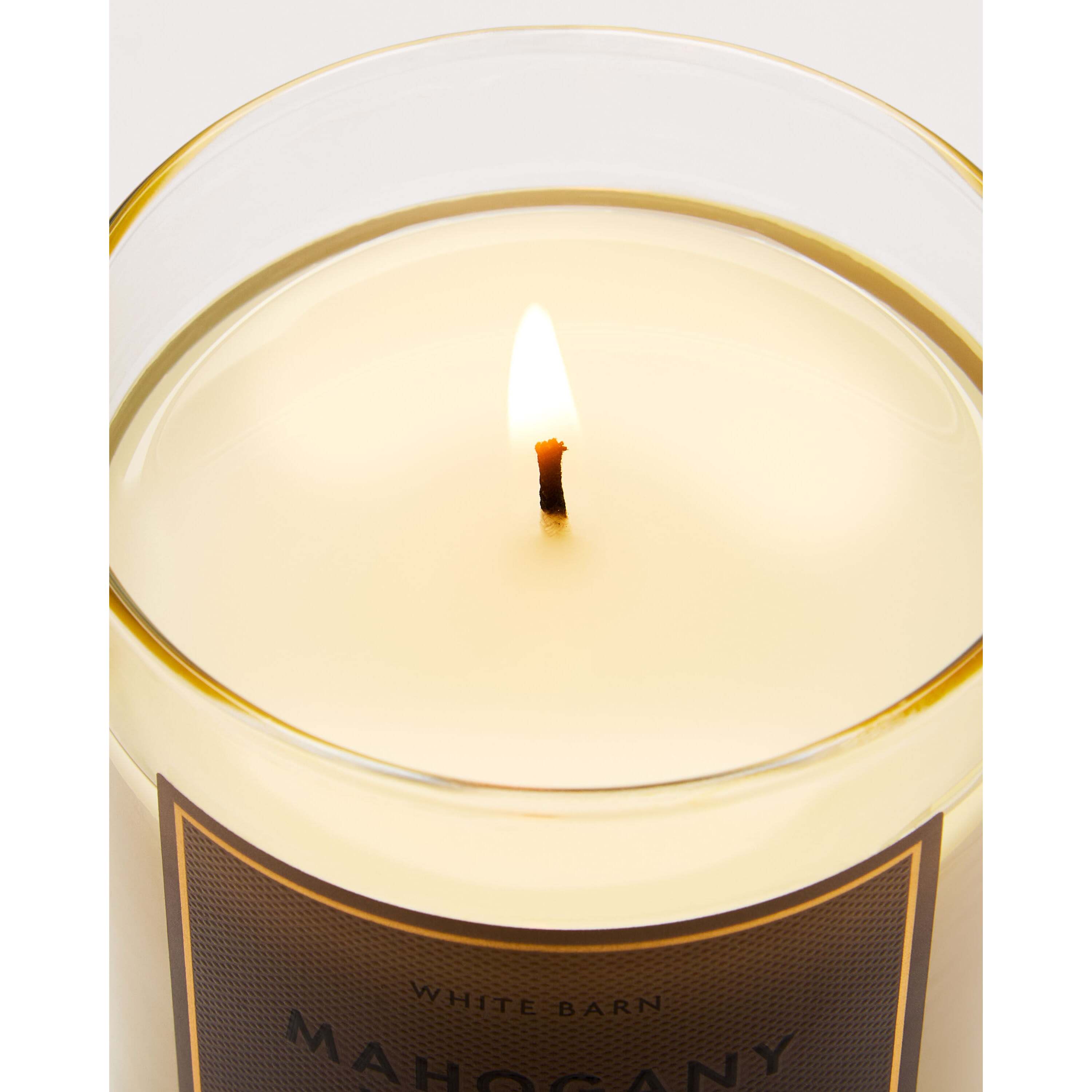 Mahogany Vanilla Single Wick Candle - Image 5