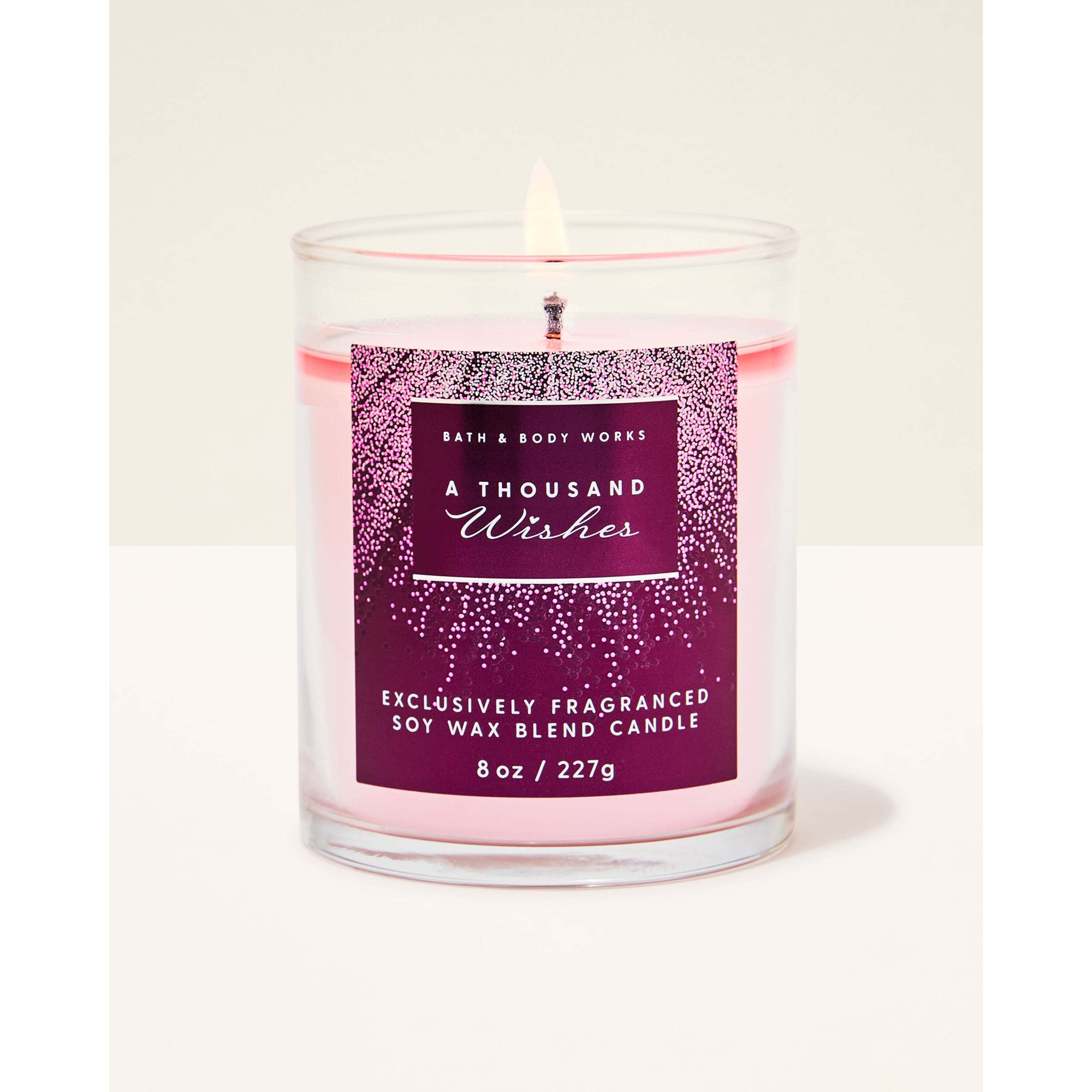 A Thousand Wishes Single Wick Candle