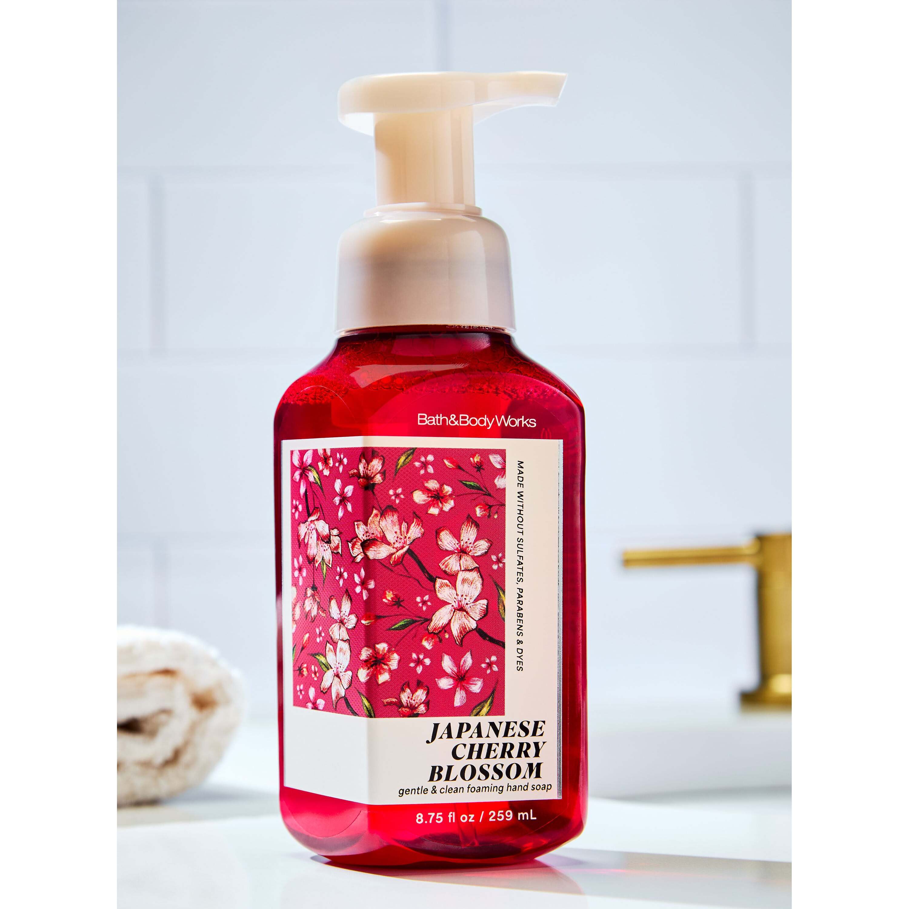 Japanese Cherry Blossom Gentle & Clean Foaming Hand Soap - Image 7