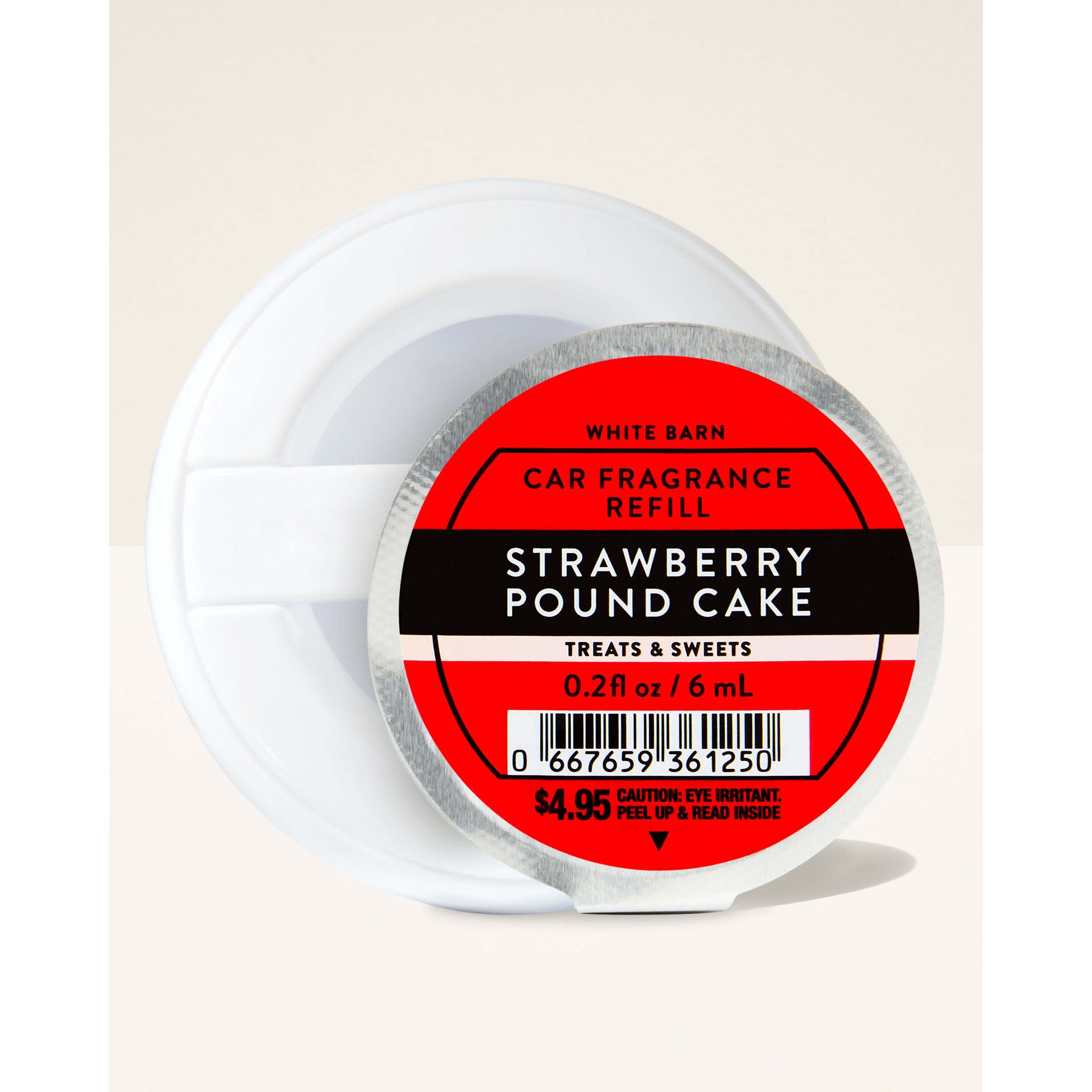 Strawberry Pound Cake Car Fragrance Refill
