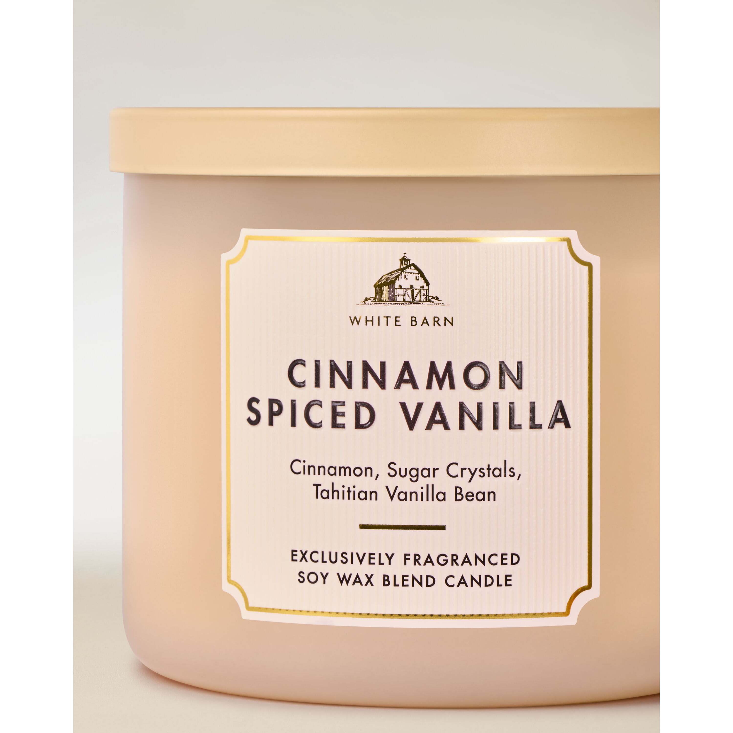 Cinnamon Spiced Vanilla 3-Wick Candle - Image 2