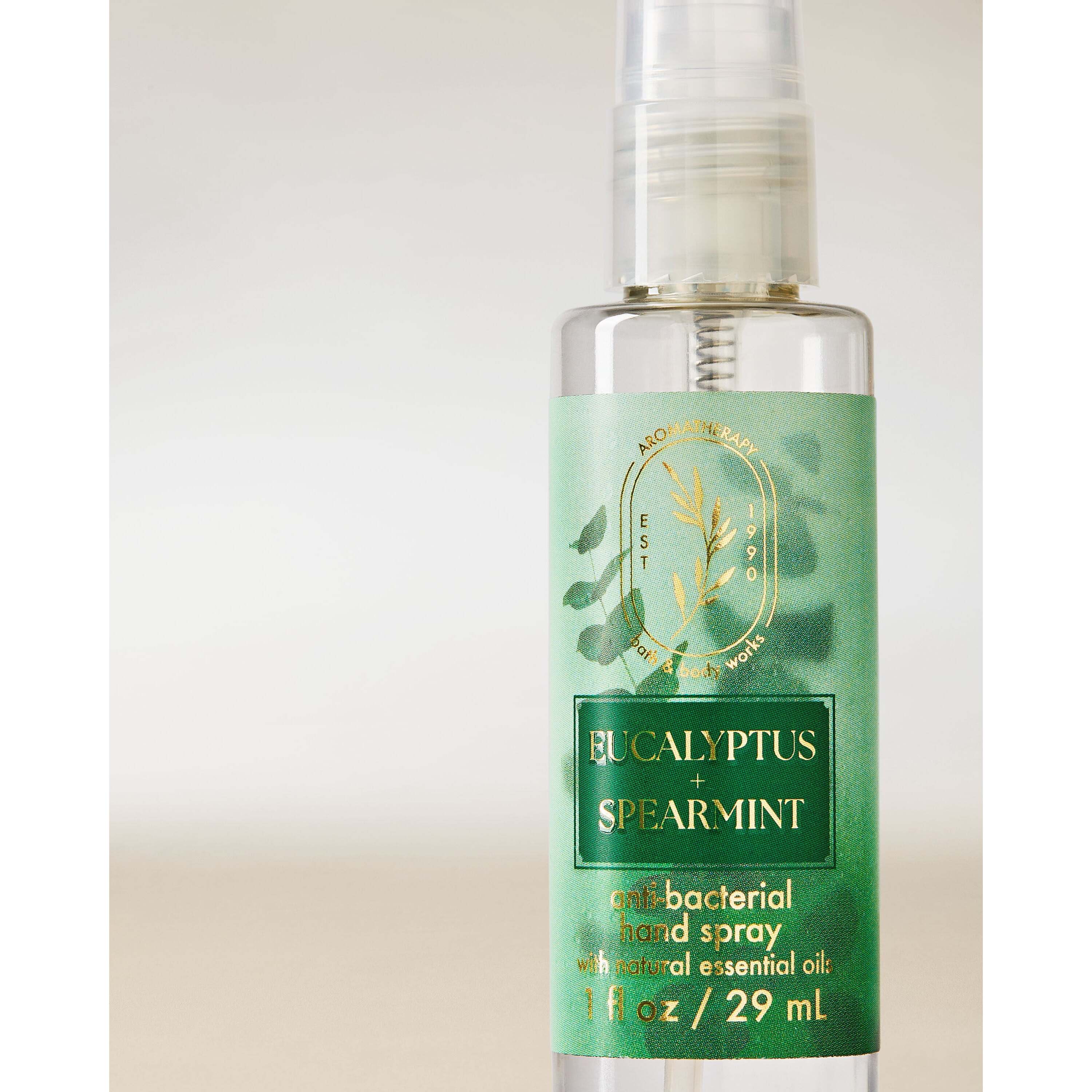 Eucalyptus Spearmint Hand Sanitizer Spray - Image 2
