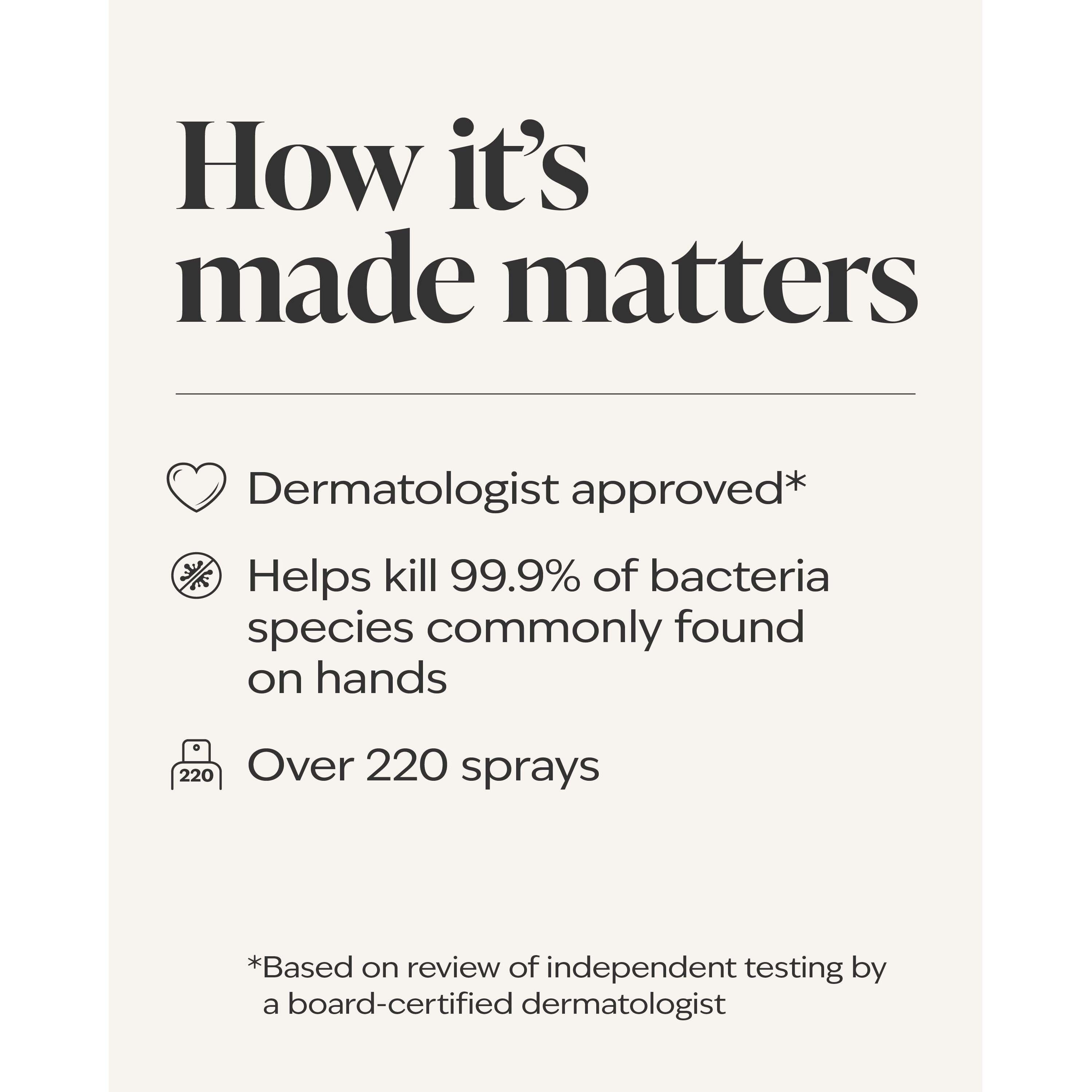 Eucalyptus Spearmint Hand Sanitizer Spray - Image 4