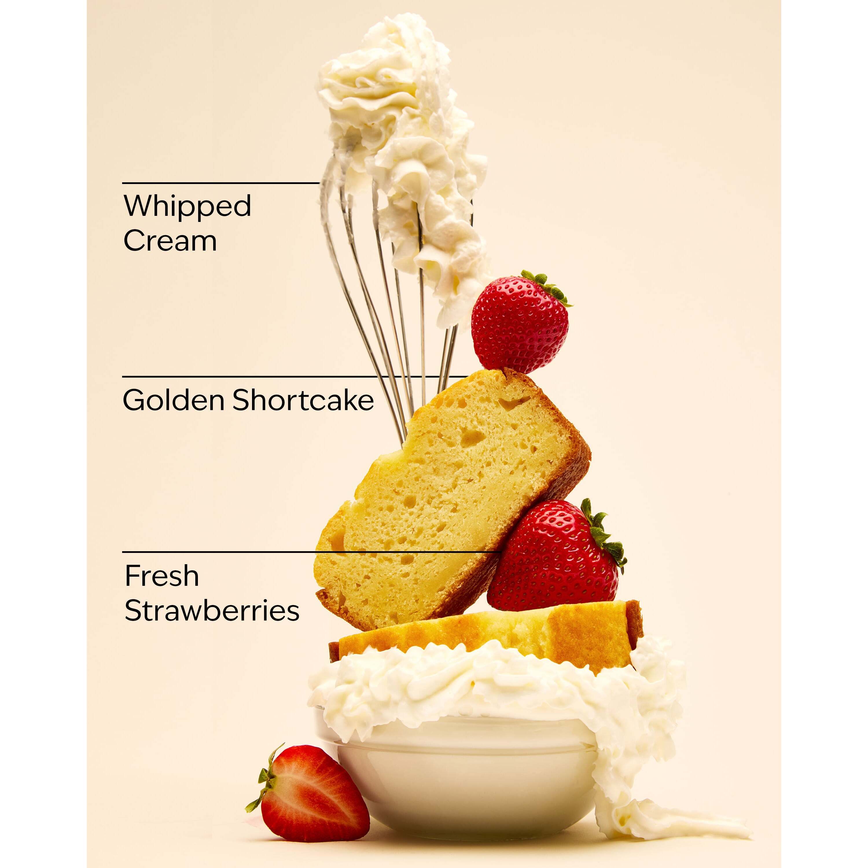 Strawberry Pound Cake Hand Sanitizer With Pump - Image 3