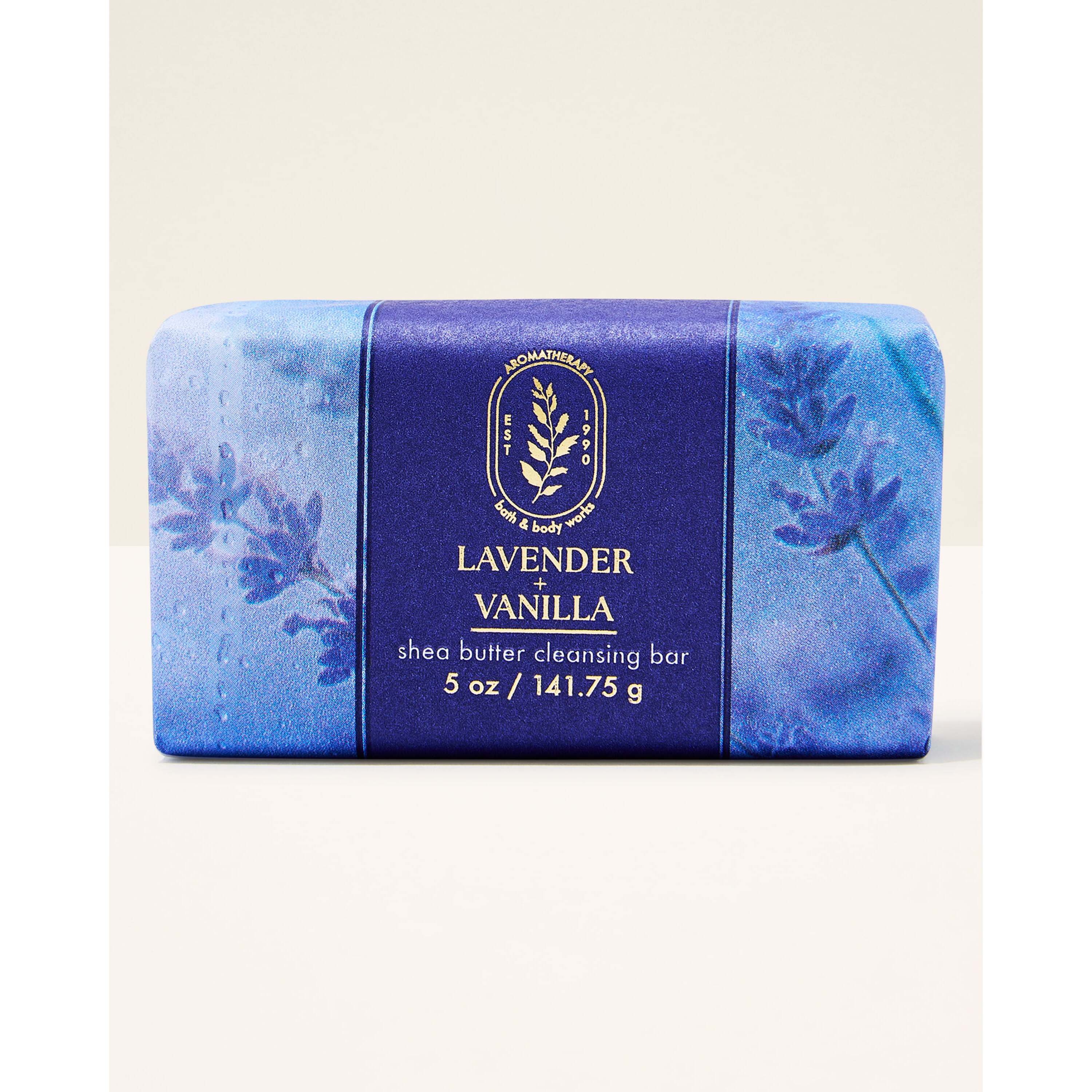 Lavender Vanilla Shea Butter Cleansing Bar