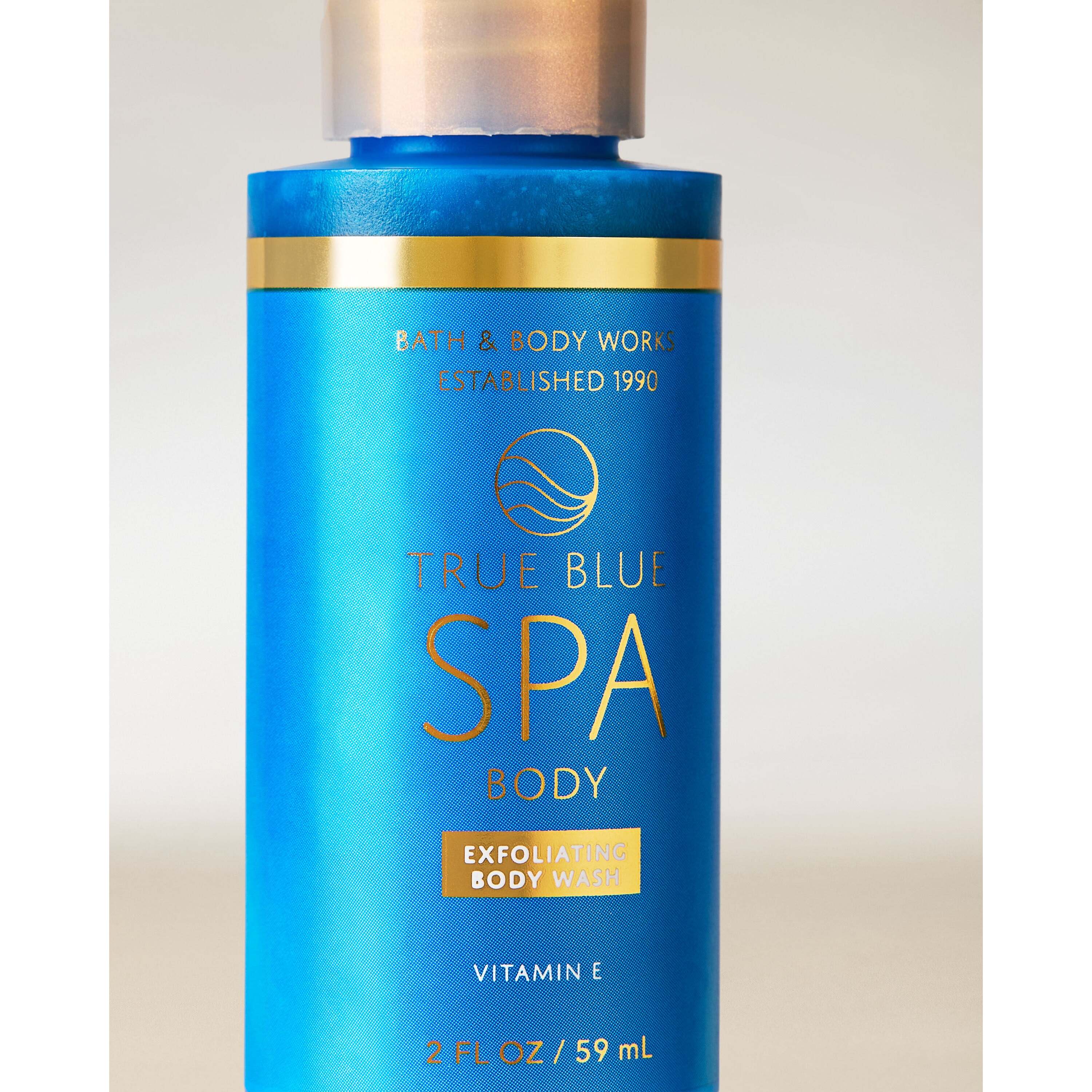 True Blue Spa Travel Size Exfoliating Body Wash - Image 2