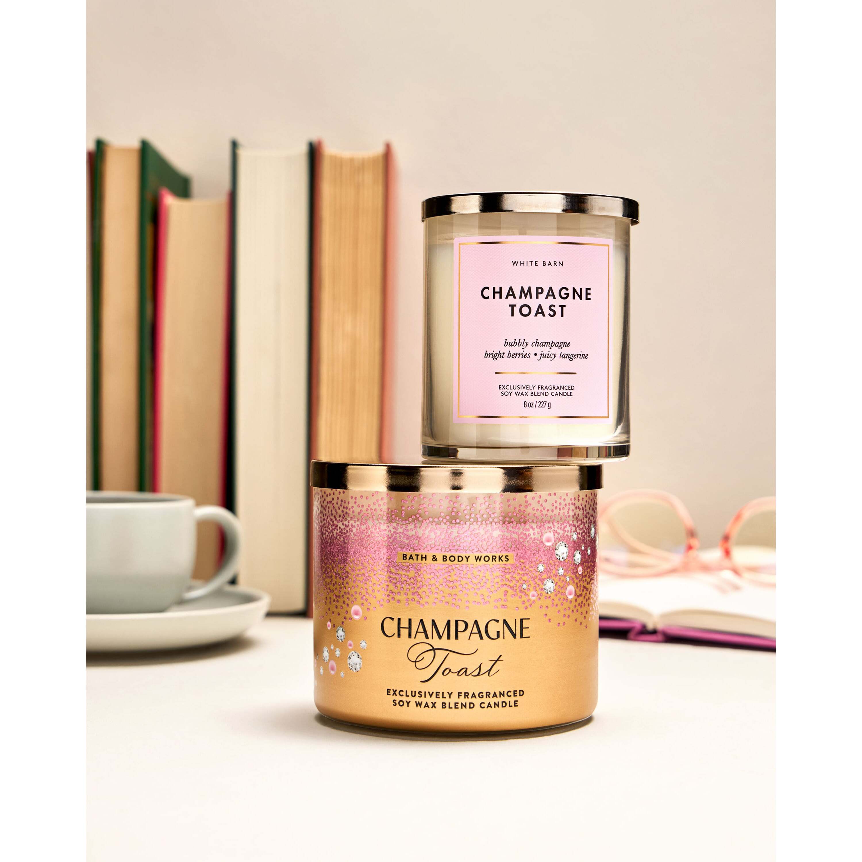 Champagne Toast Single Wick Candle - Image 6