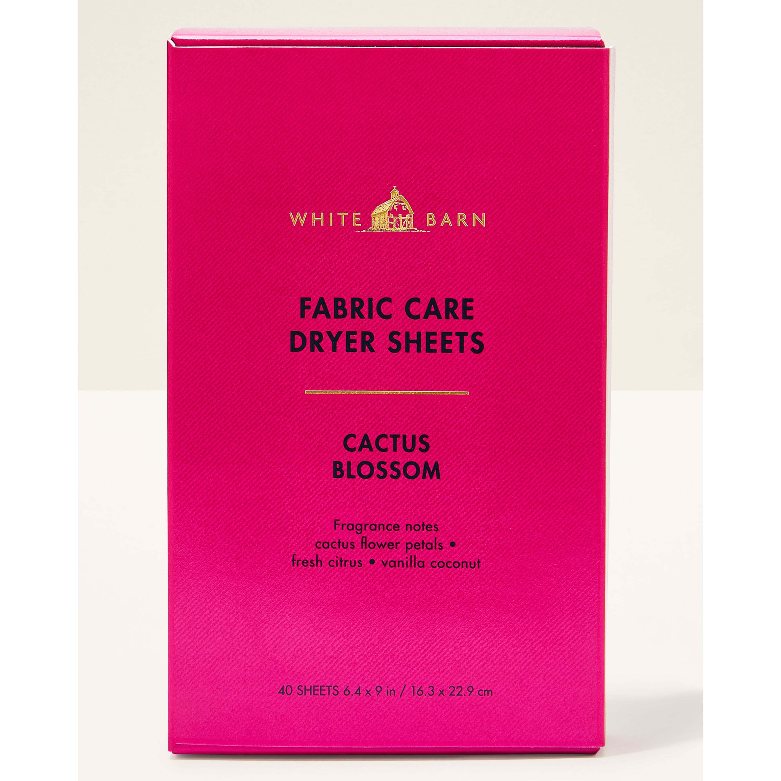 Cactus Blossom Dryer Sheets