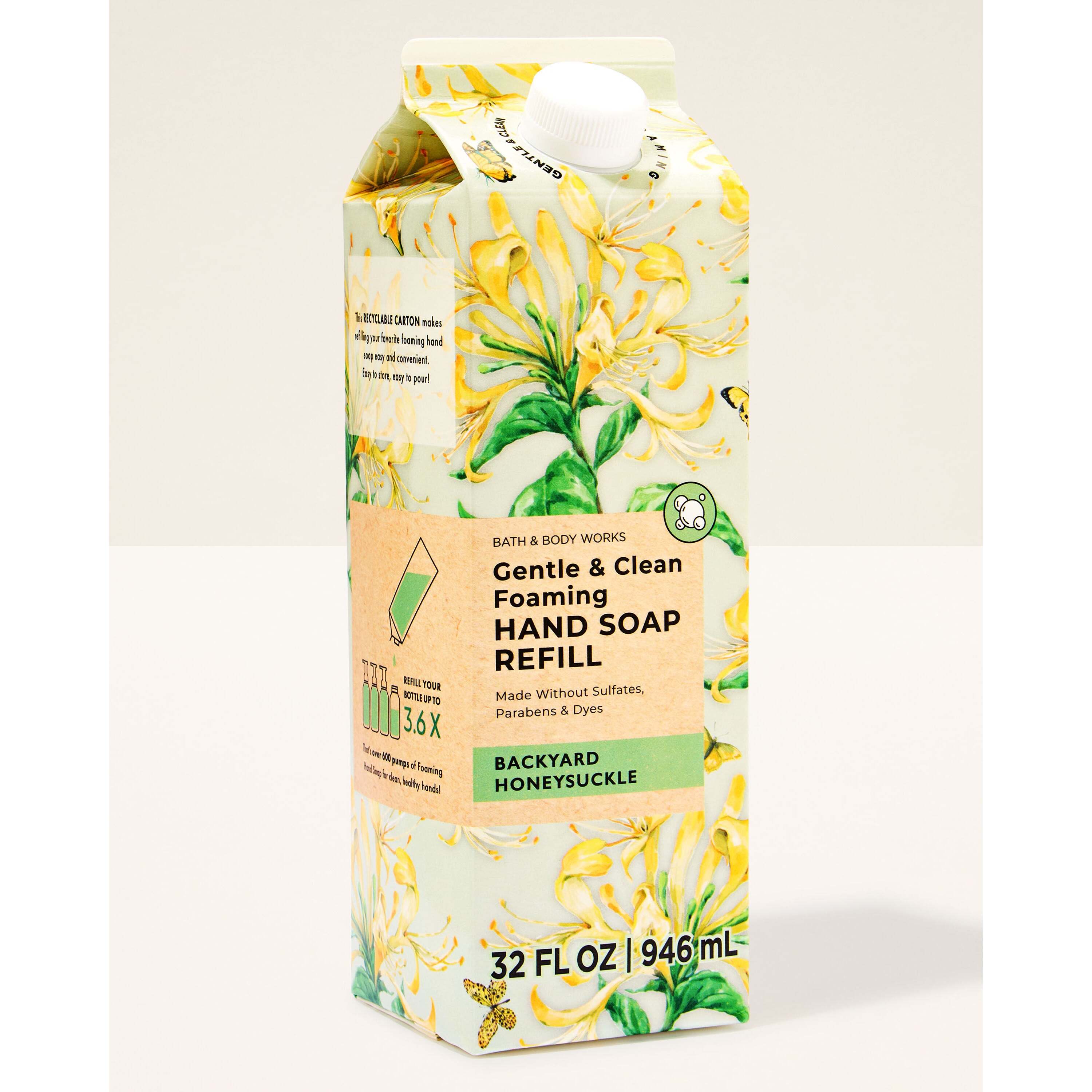 Backyard Honeysuckle Gentle & Clean Foaming Refill