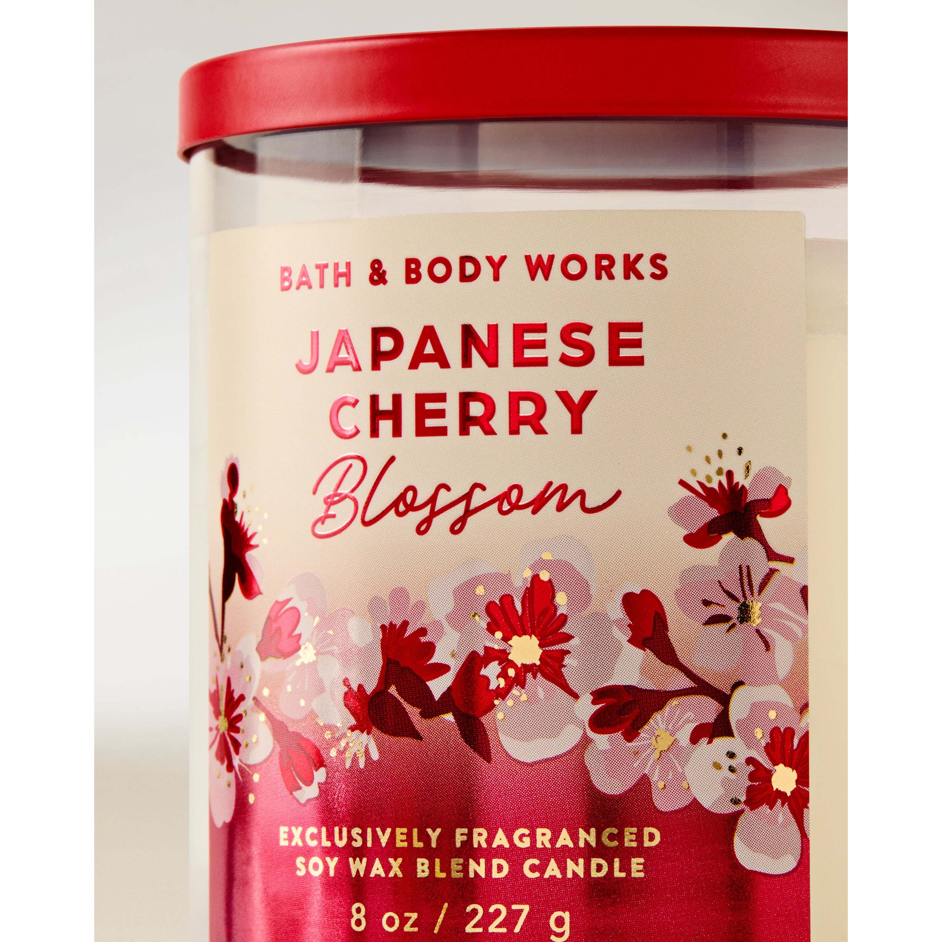 Japanese Cherry Blossom Single Wick Candle - Image 2