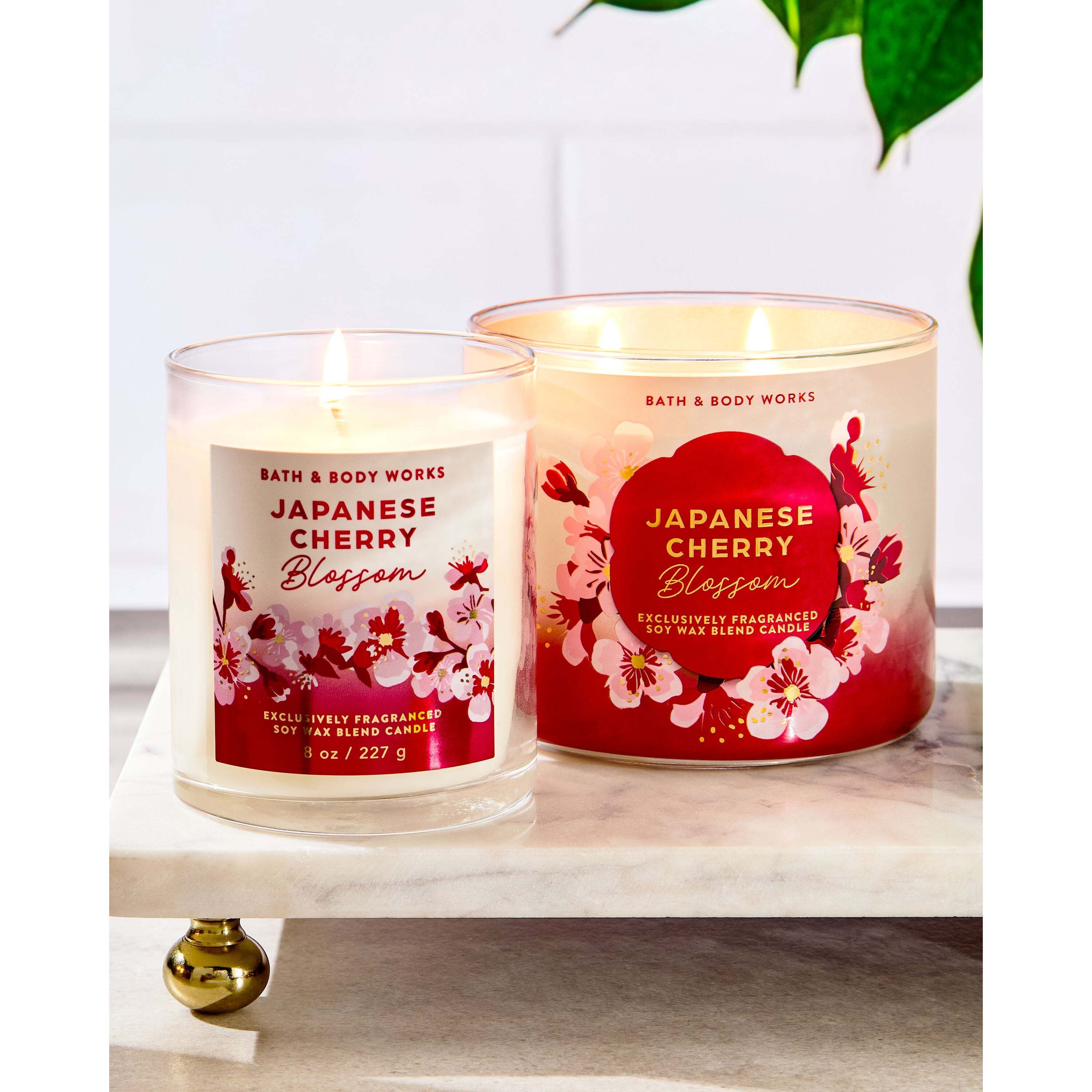 Japanese Cherry Blossom Single Wick Candle - Image 6