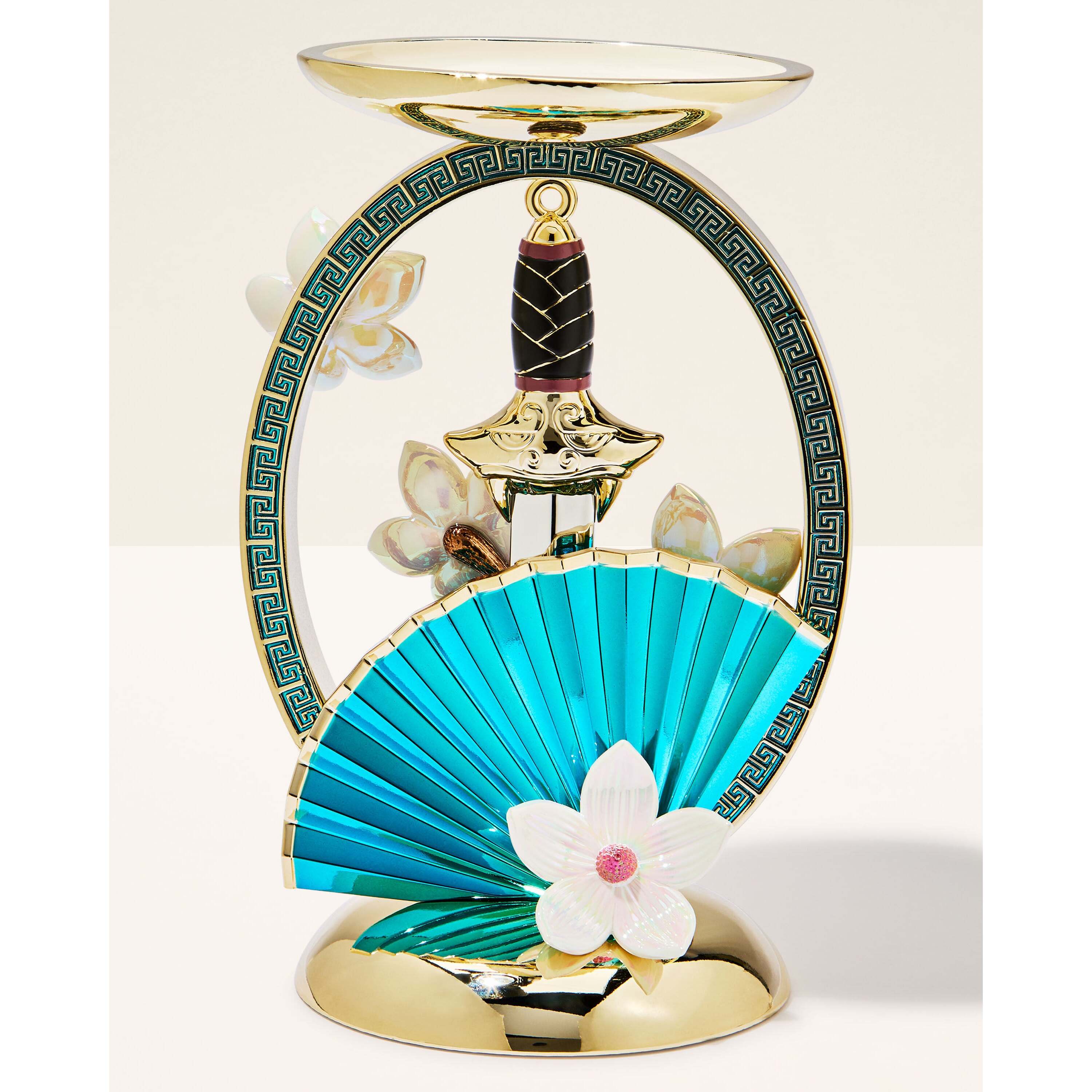 Mulan Pedestal 3-Wick Candle Holder - Image 4