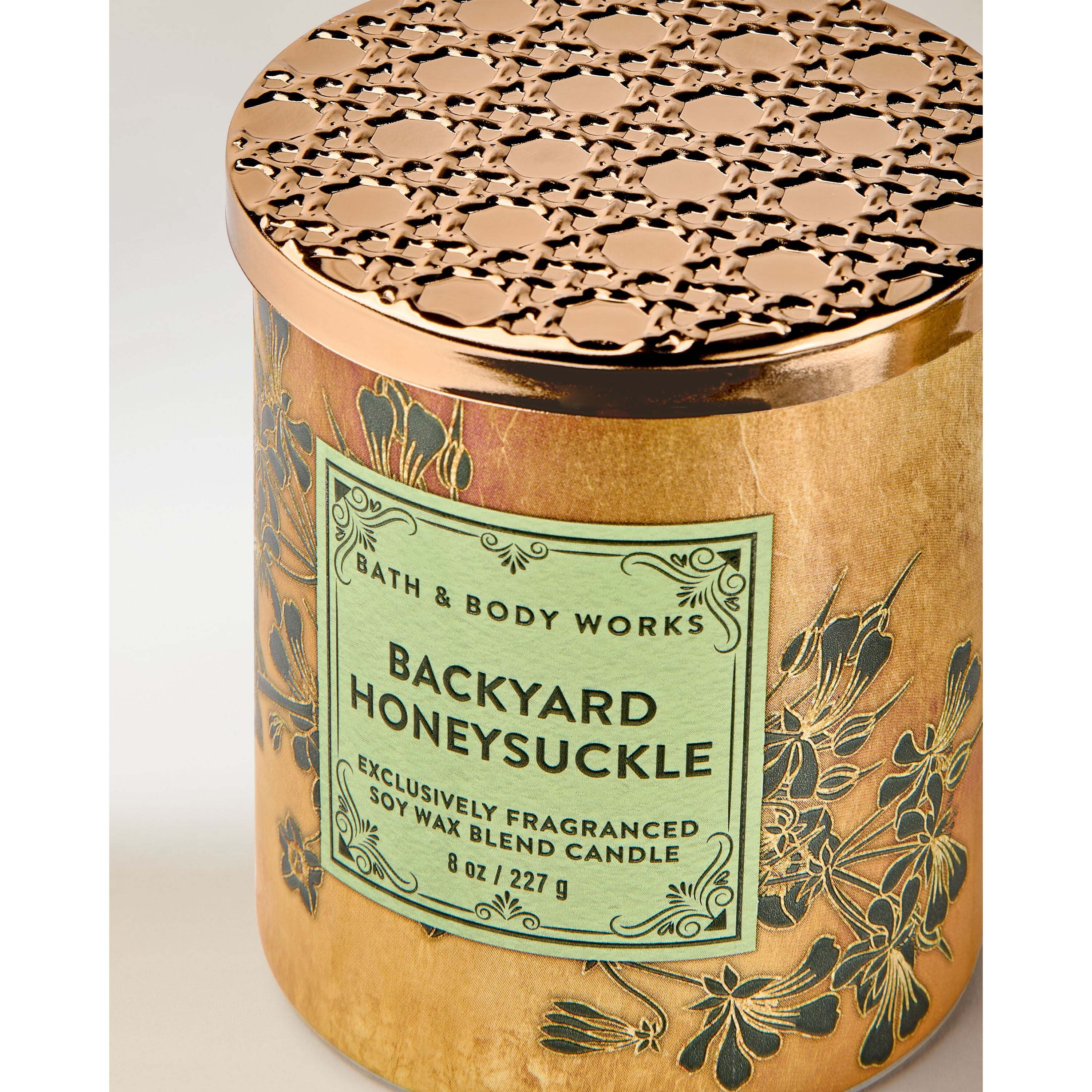 Backyard Honeysuckle Single Wick Candle - Image 2