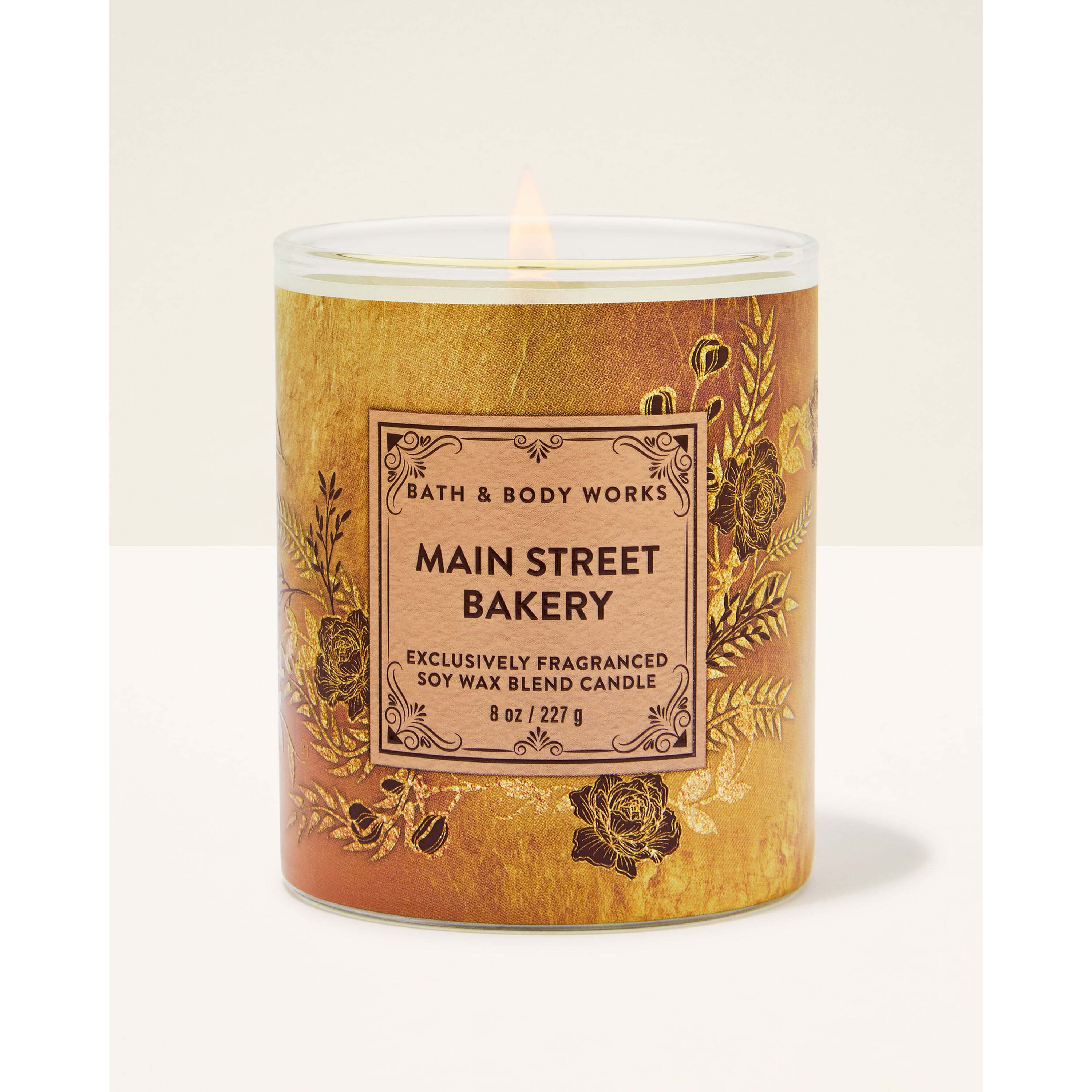 Main Street Bakery Single Wick Candle