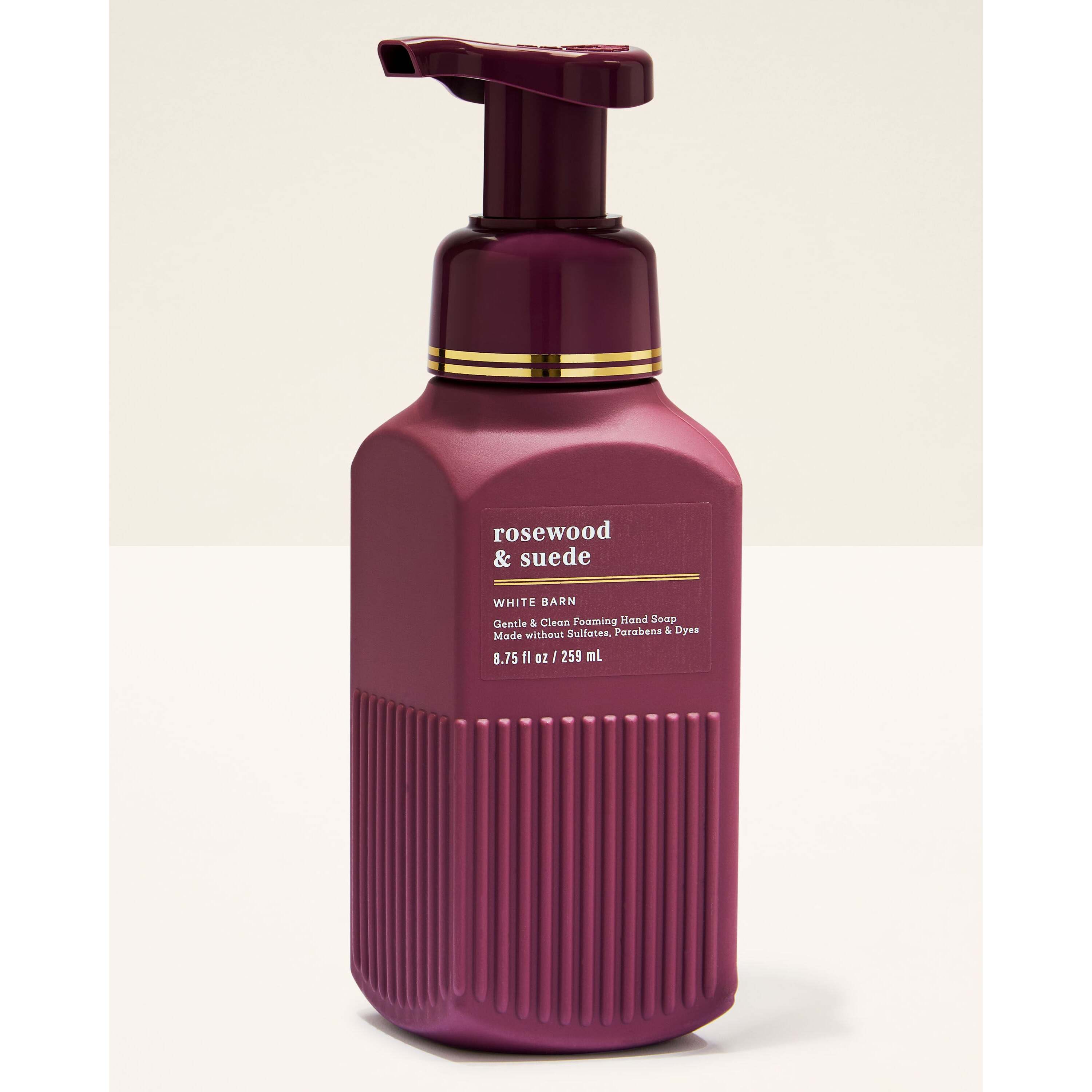 Rosewood & Suede Gentle & Clean Foaming Hand Soap