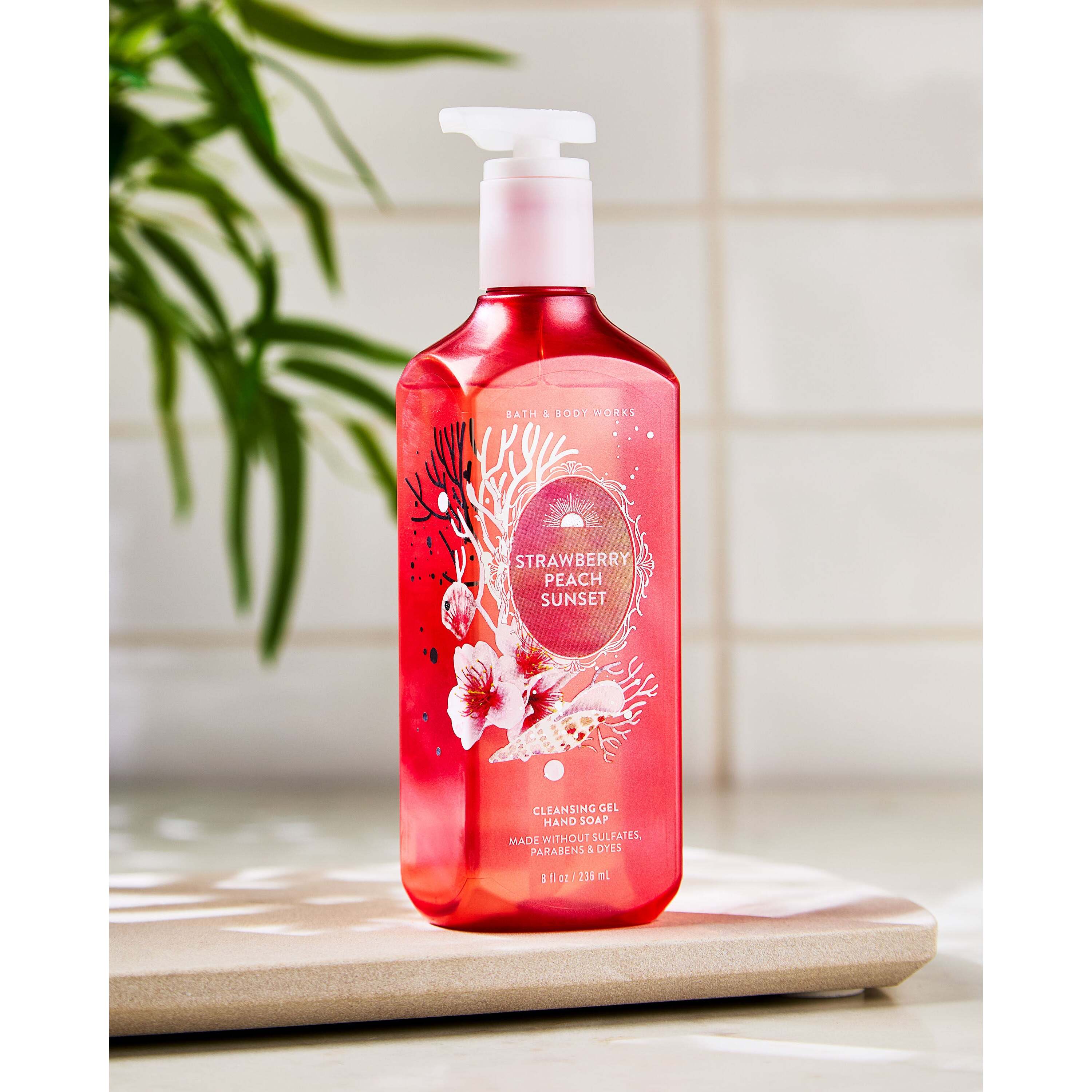 Strawberry Peach Sunset Cleansing Gel Hand Soap - Image 6