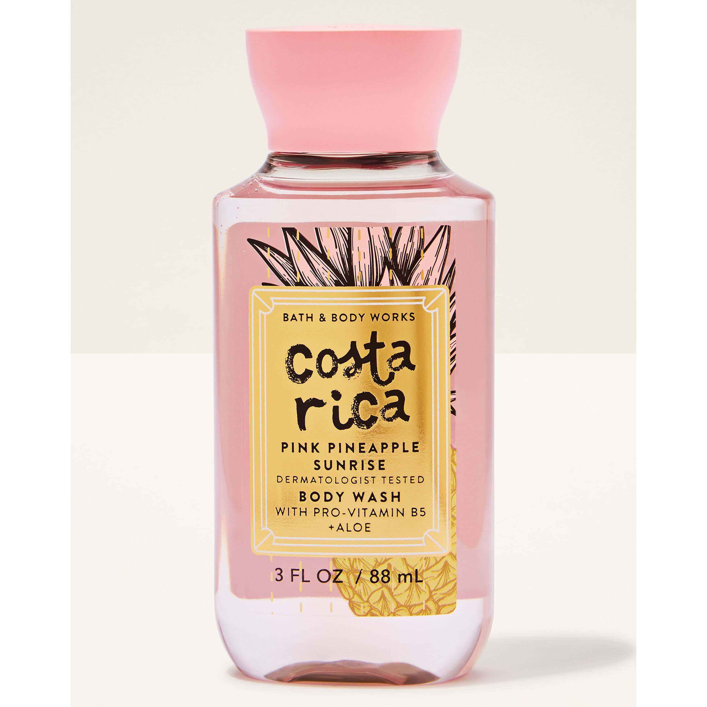 Pink Pineapple Sunrise Travel Size Body Wash