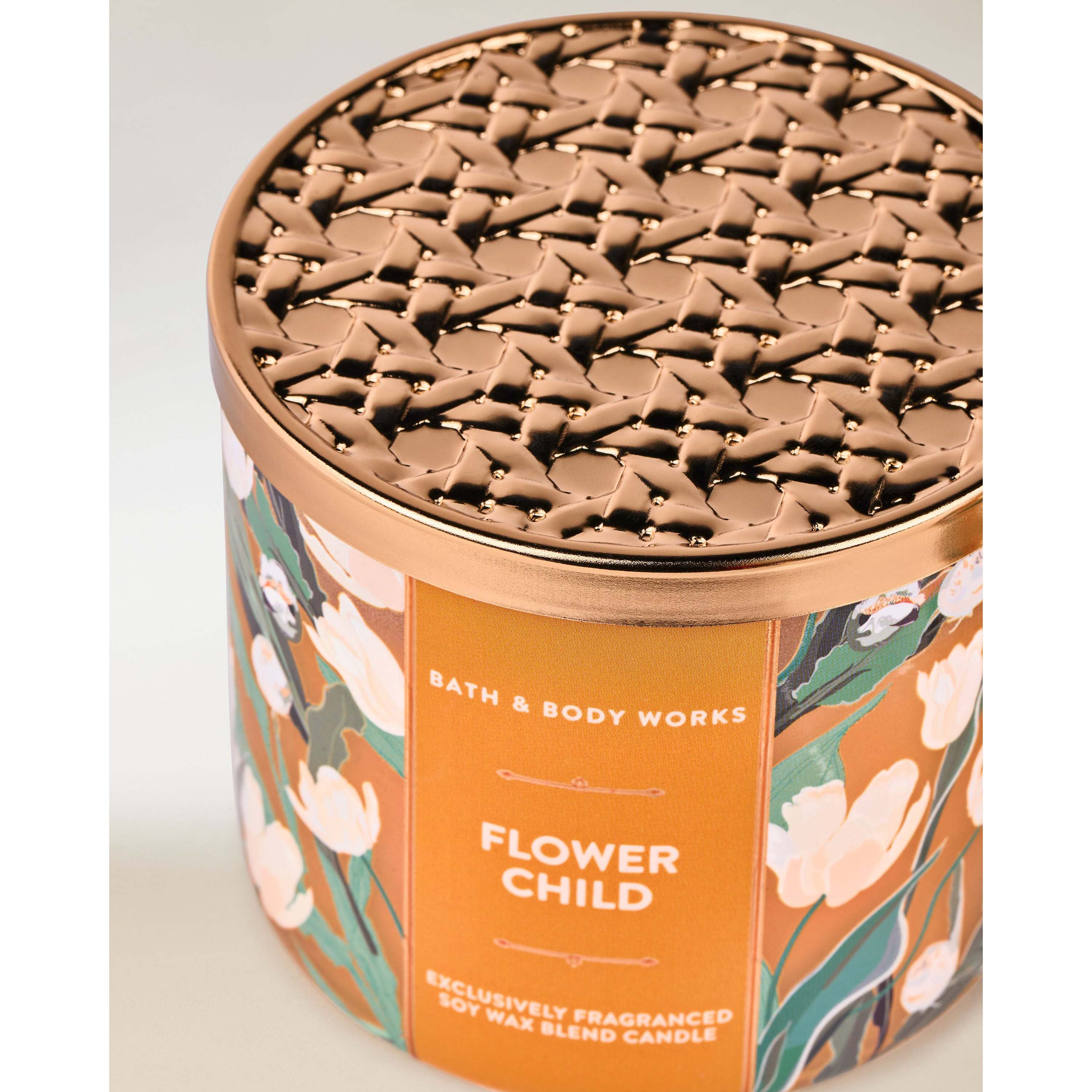 Flowerchild 3-Wick Candle - Image 2