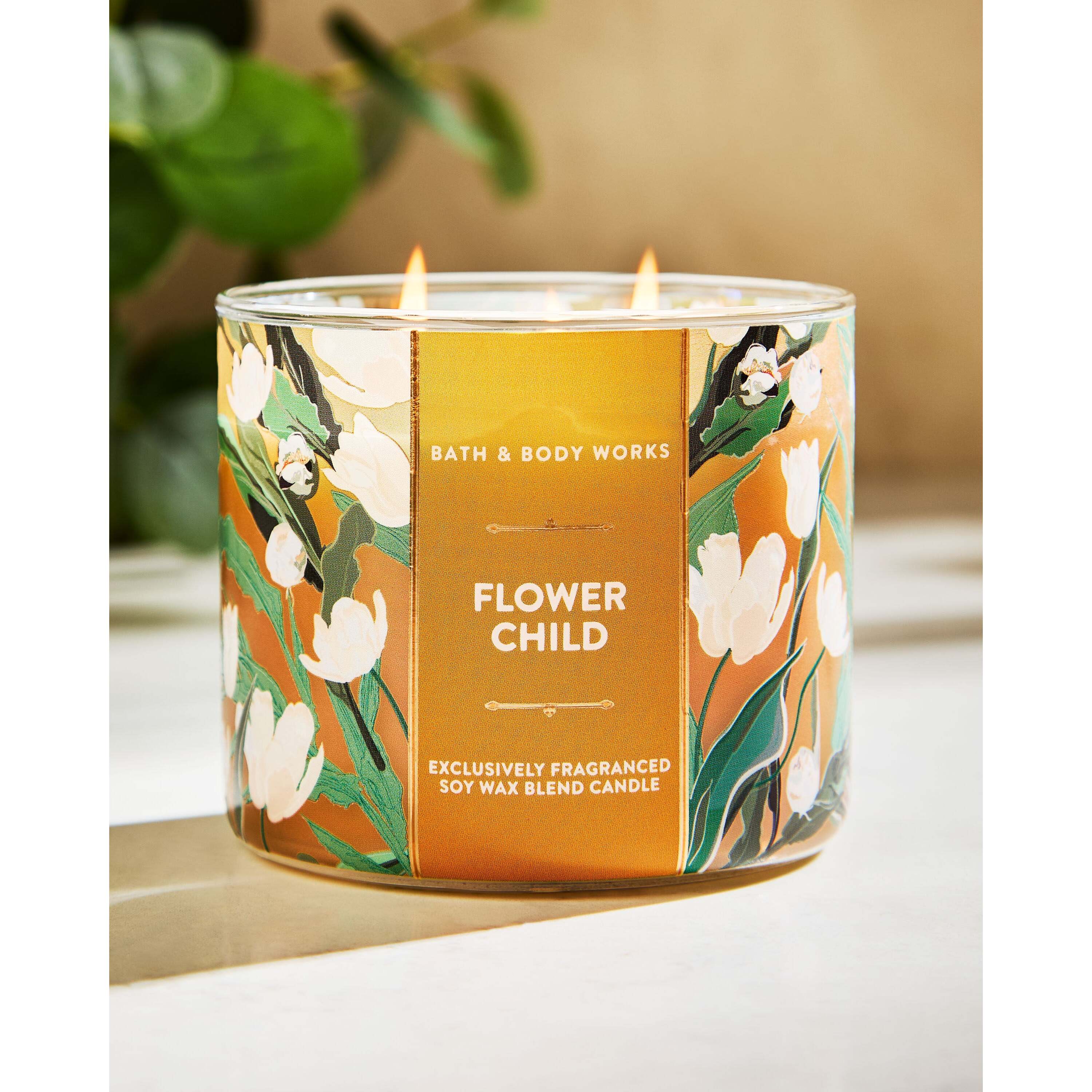 Flowerchild 3-Wick Candle - Image 5