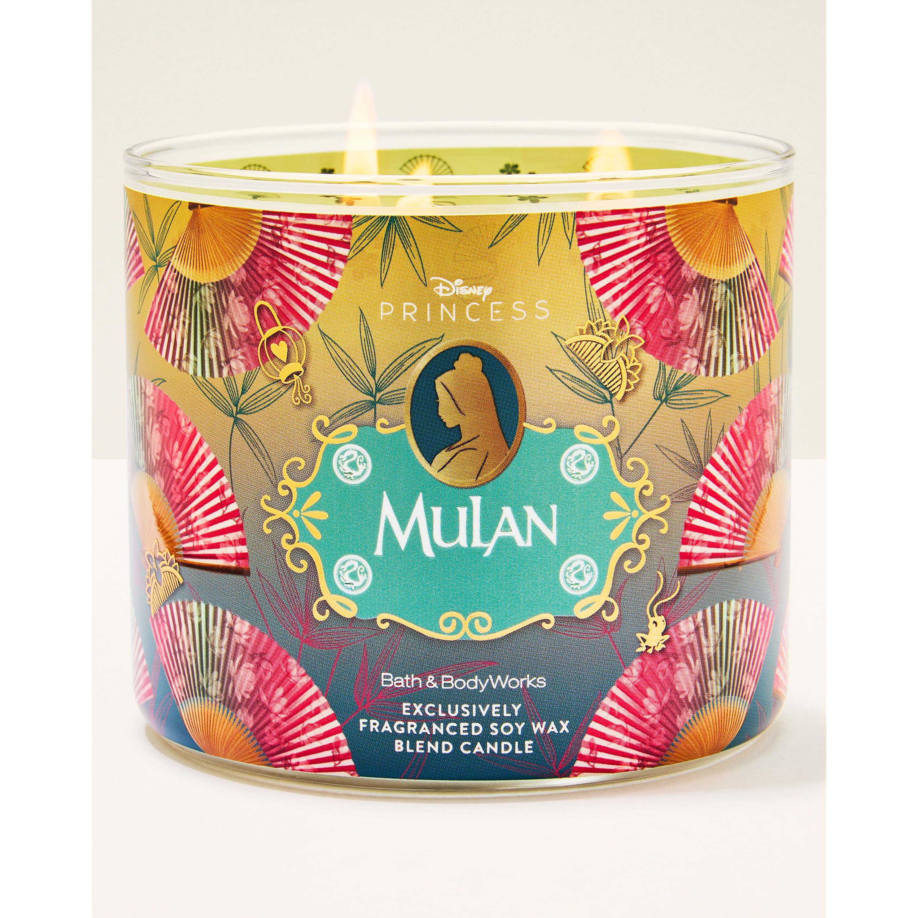 Mulan 3-Wick Candle