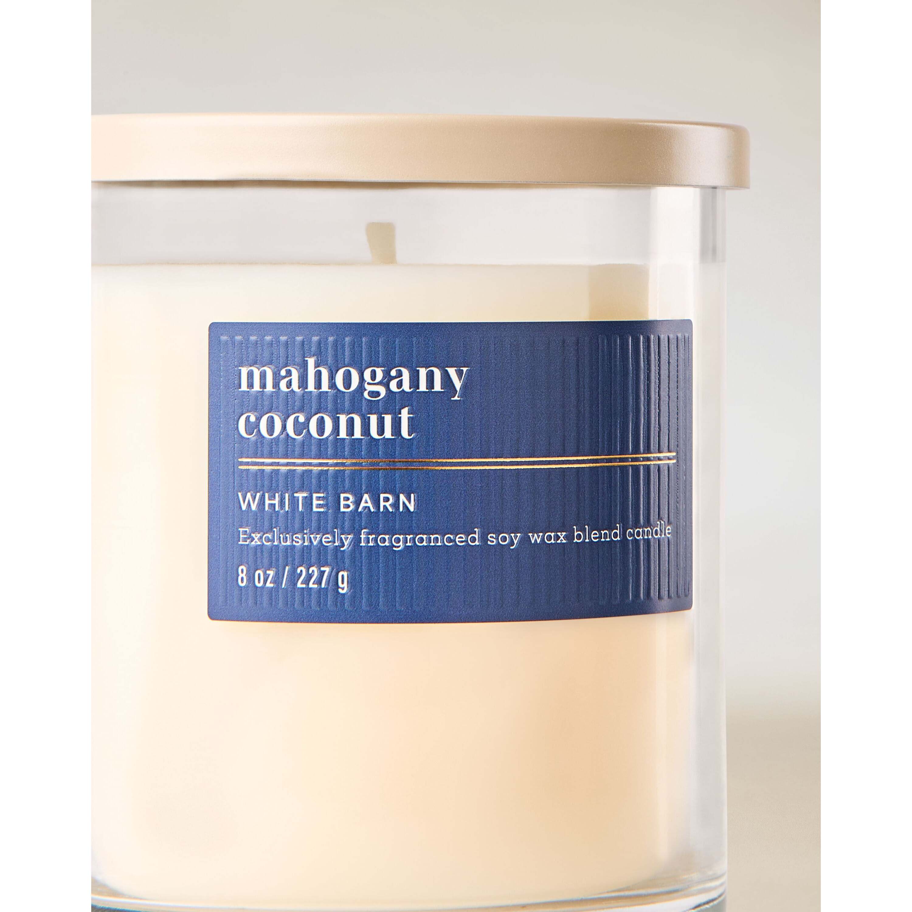 Mahogany Coconut Single Wick Candle - Image 2