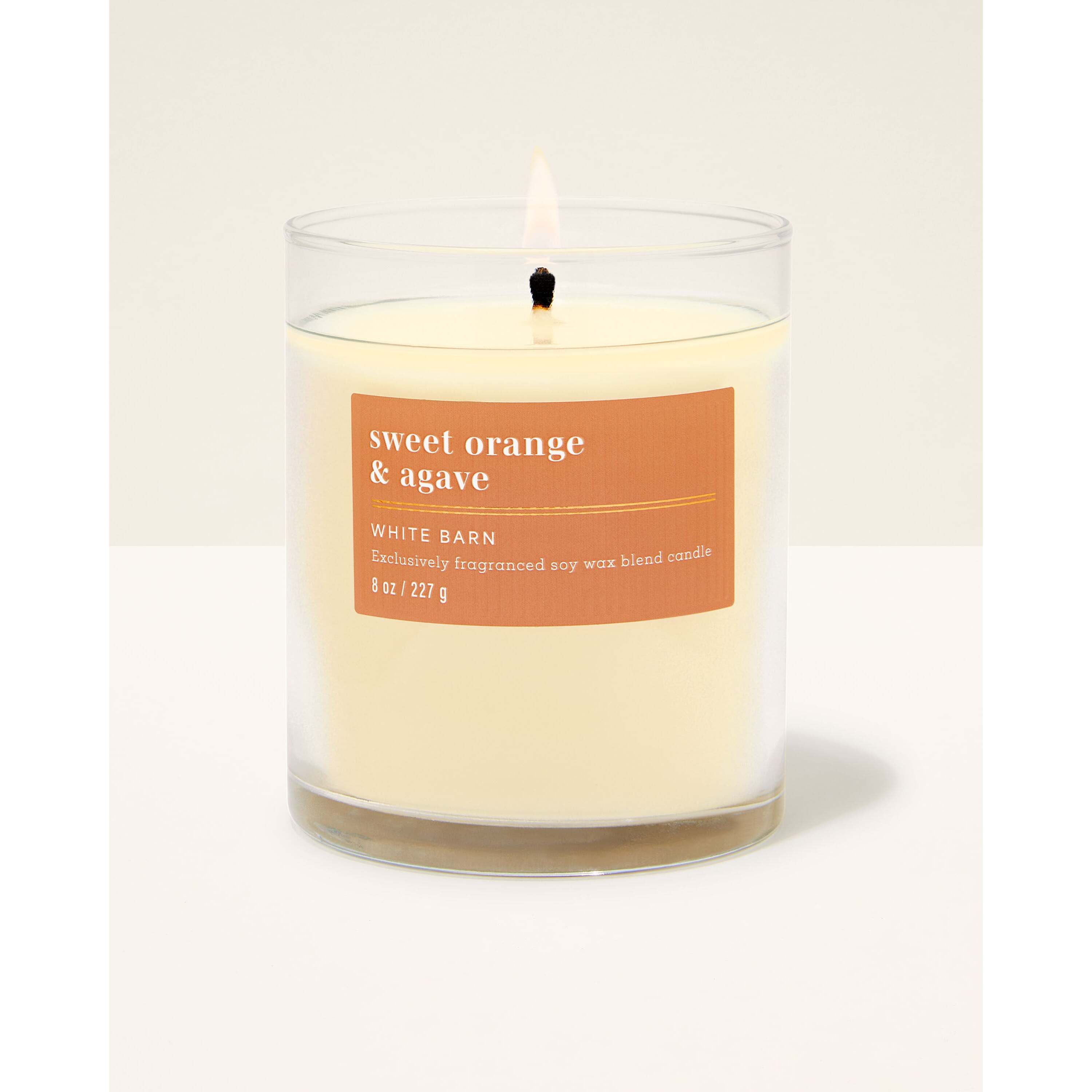 Sweet Orange & Agave Single Wick Candle