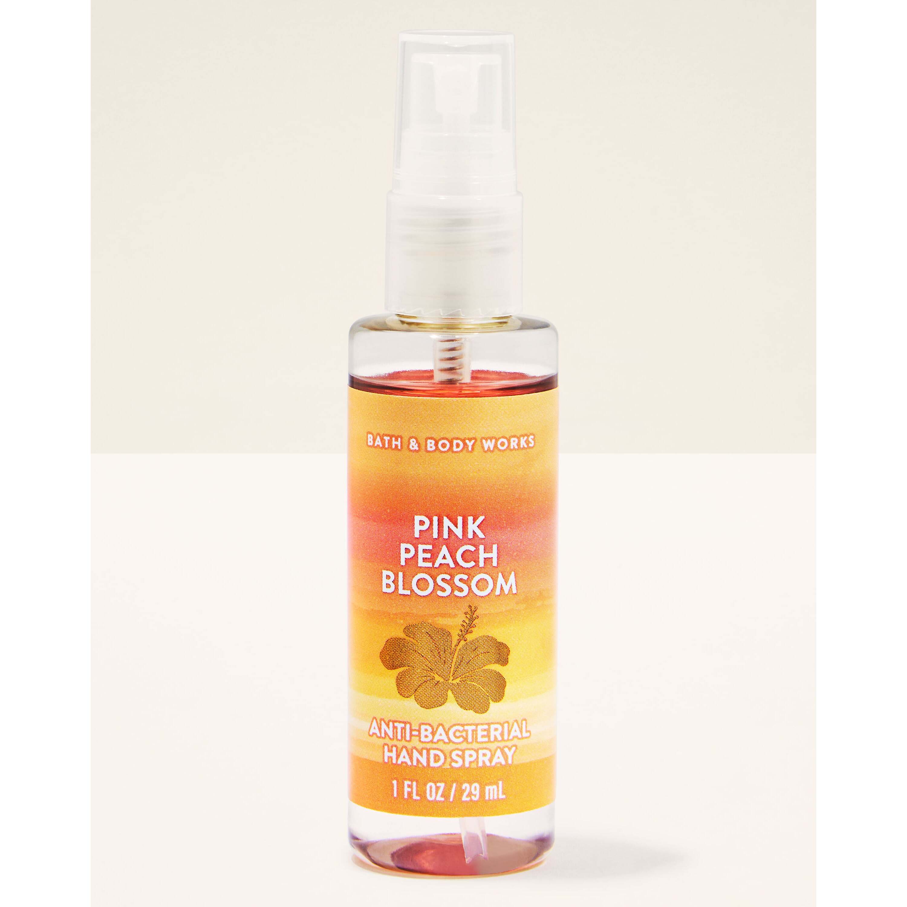 Pink Peach Blossom Hand Sanitizer Spray