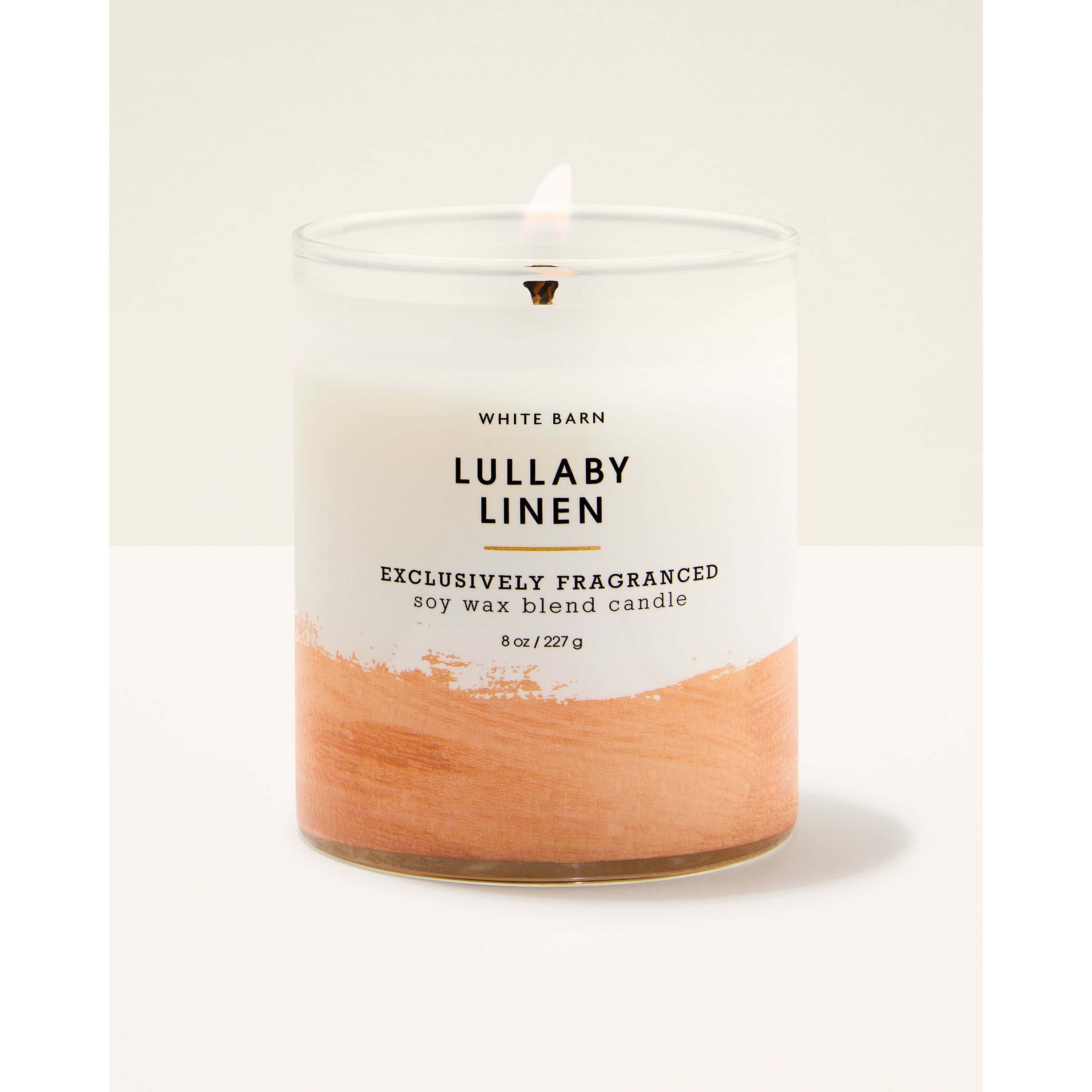 Lullaby Linen Single Wick Candle