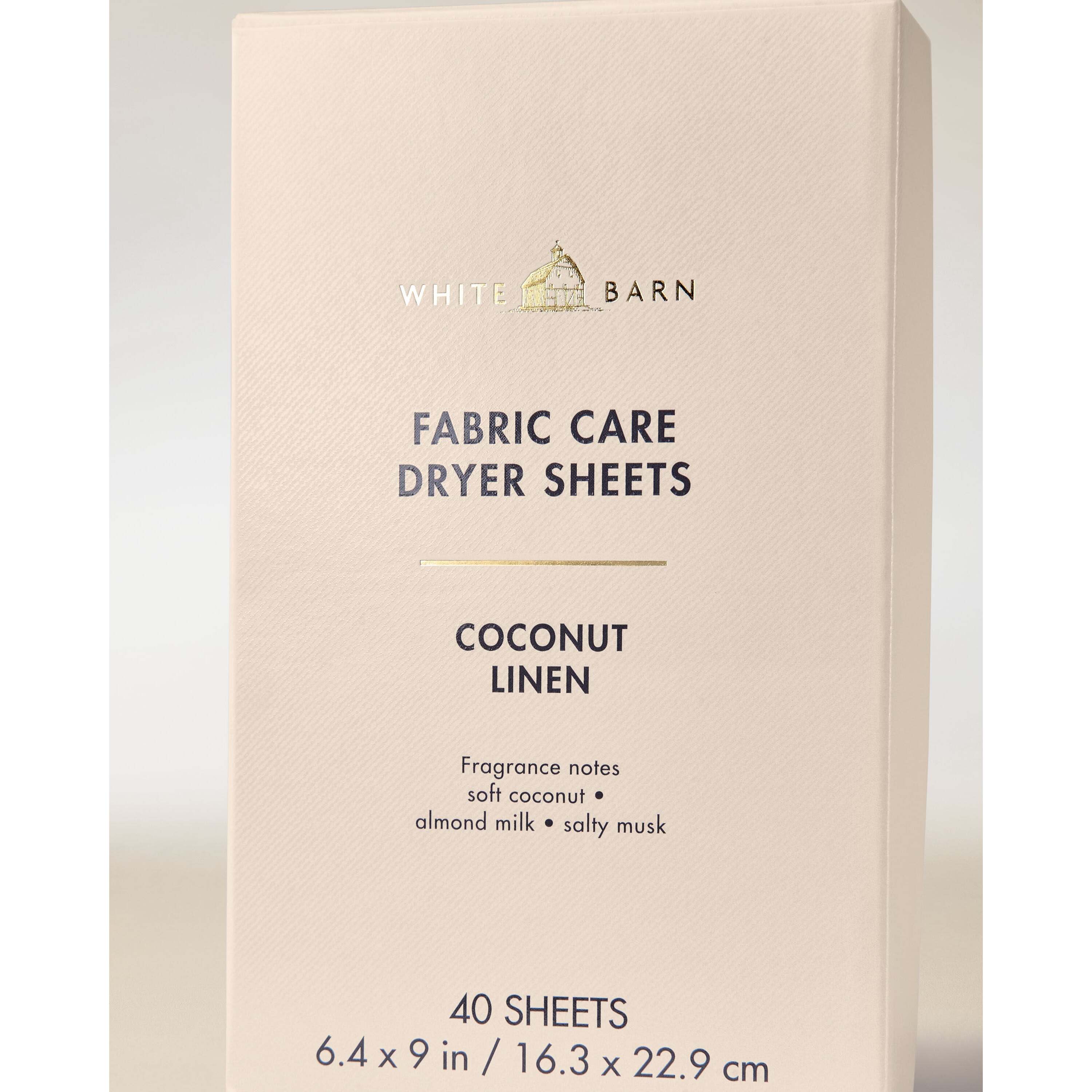 Coconut Linen Dryer Sheets - Image 2