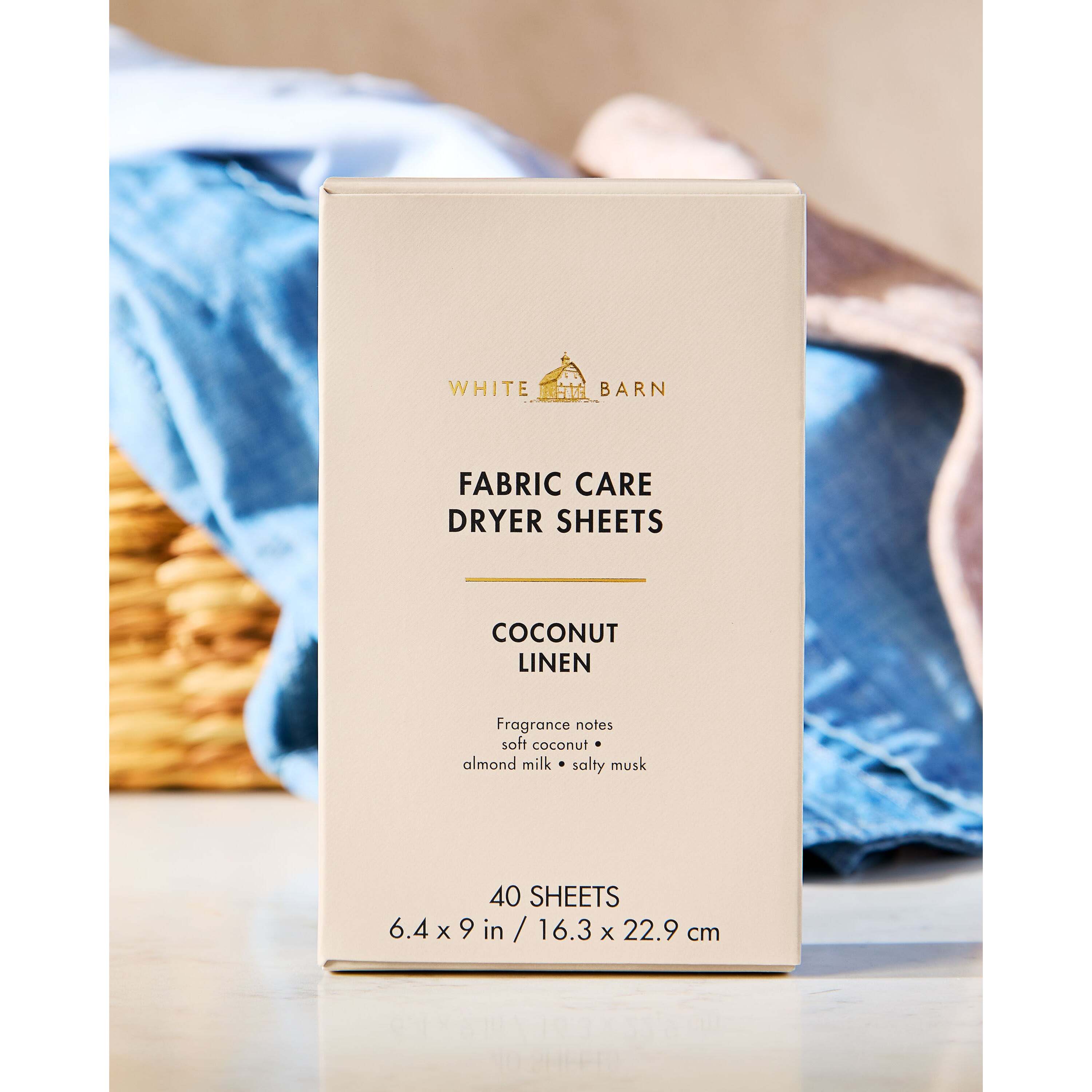 Coconut Linen Dryer Sheets - Image 5