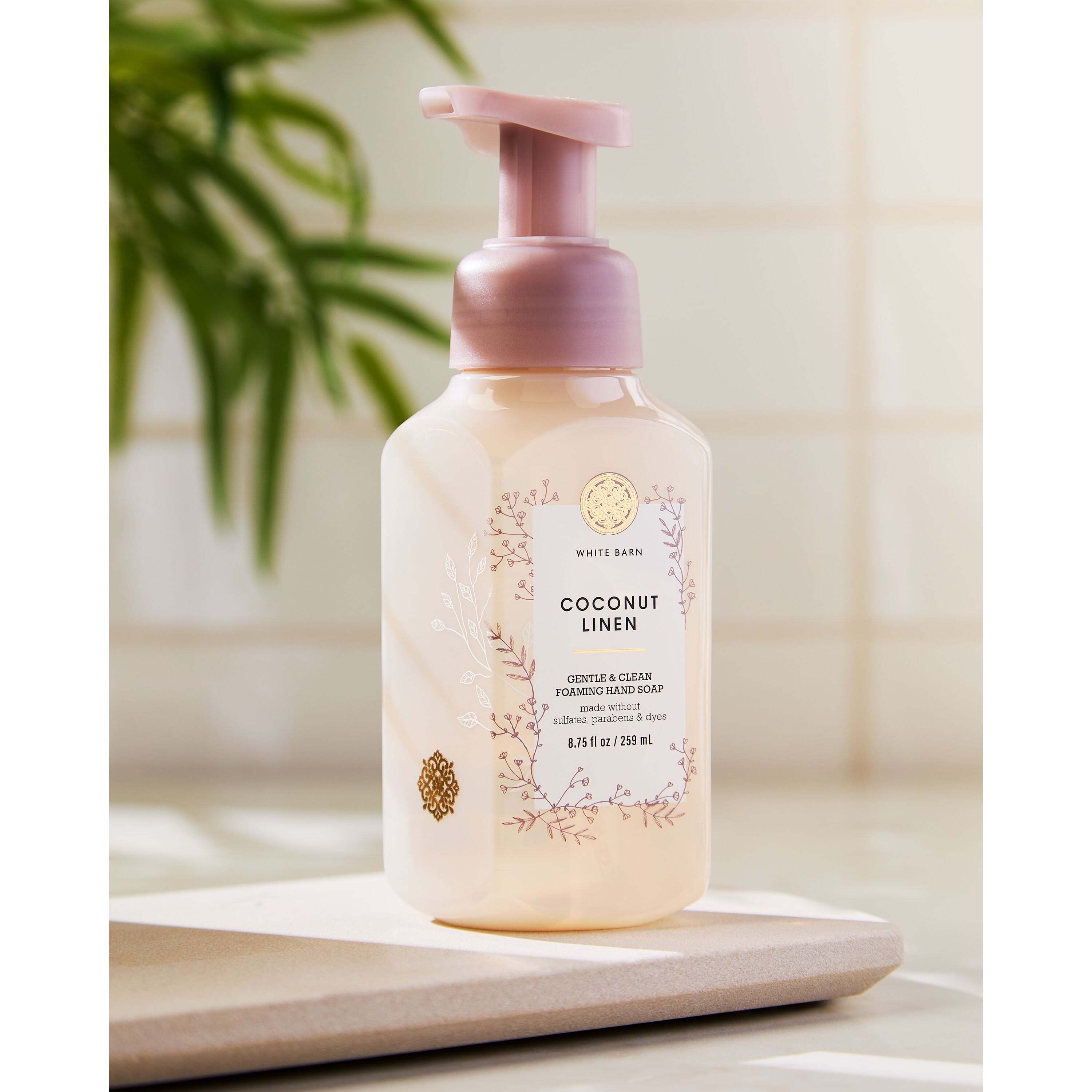 Coconut Linen Gentle & Clean Foaming Hand Soap - Image 7