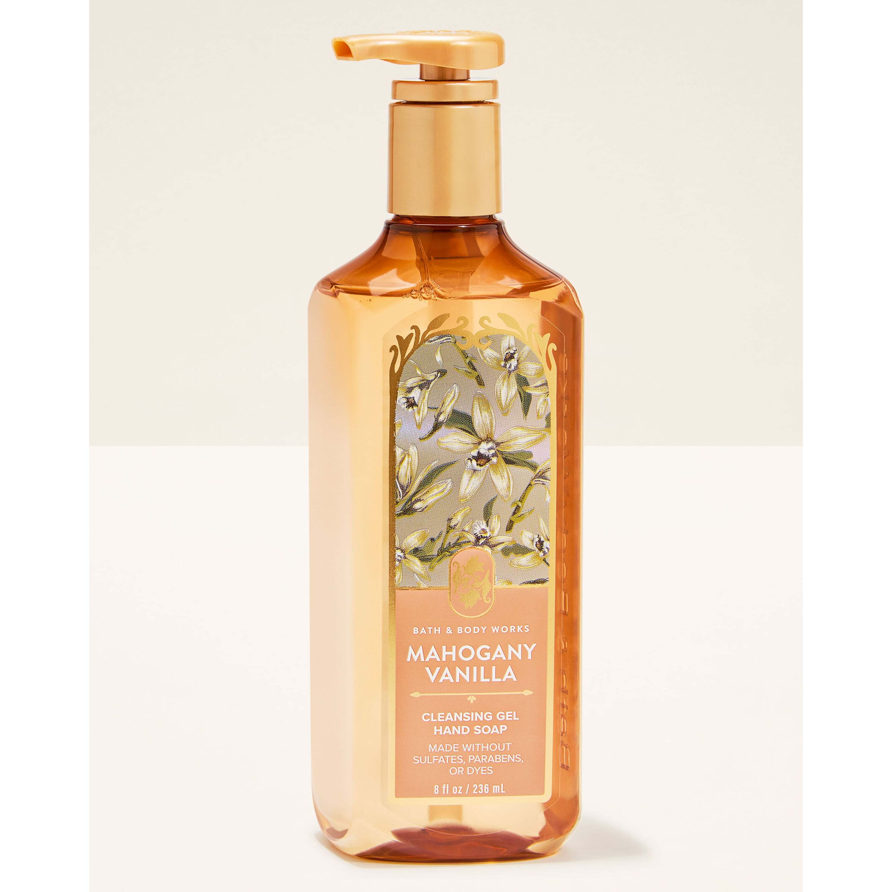 Mahogany Vanilla Cleansing Gel Hand Soap