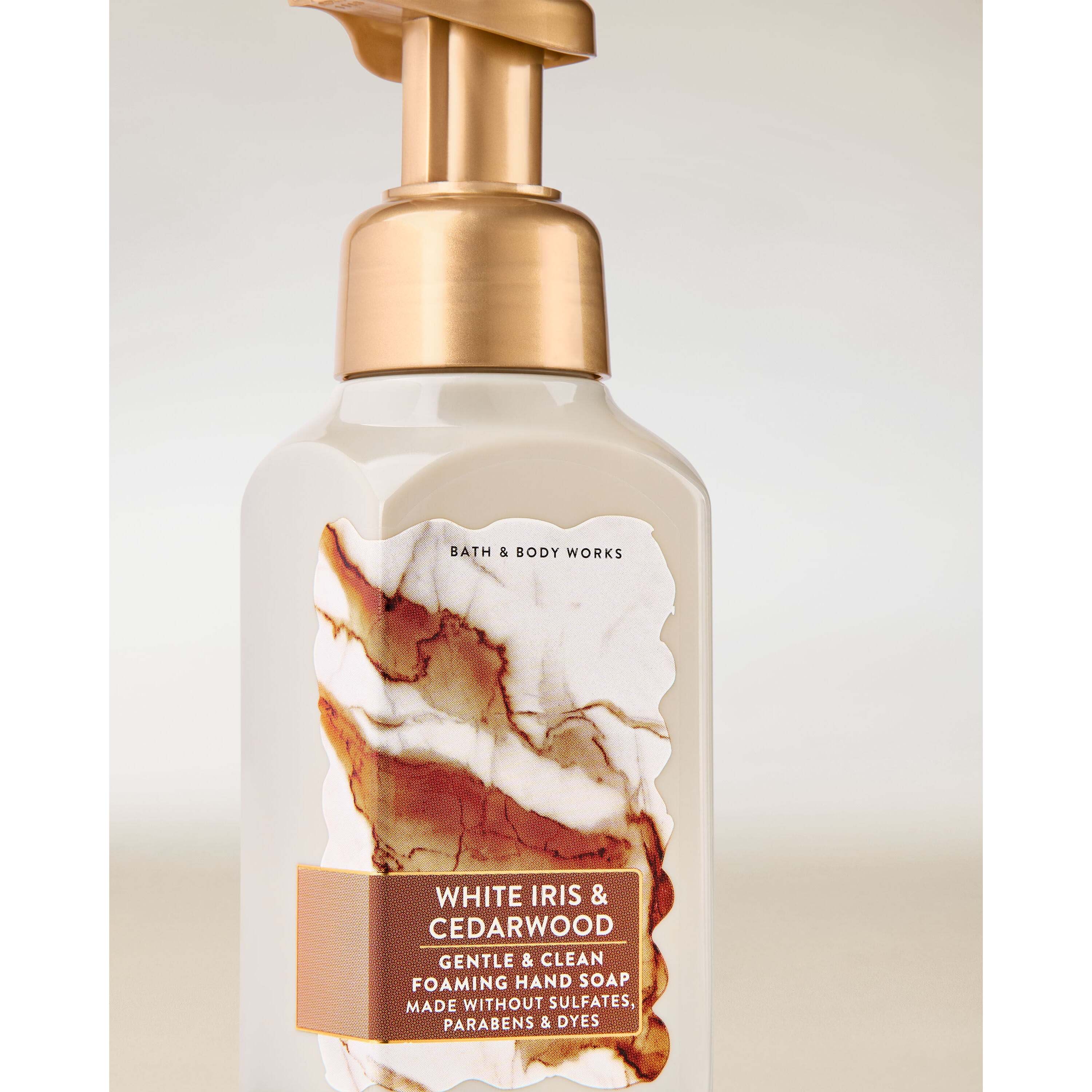 White Iris & Cedarwood Gentle & Clean Foaming Hand Soap - Image 2
