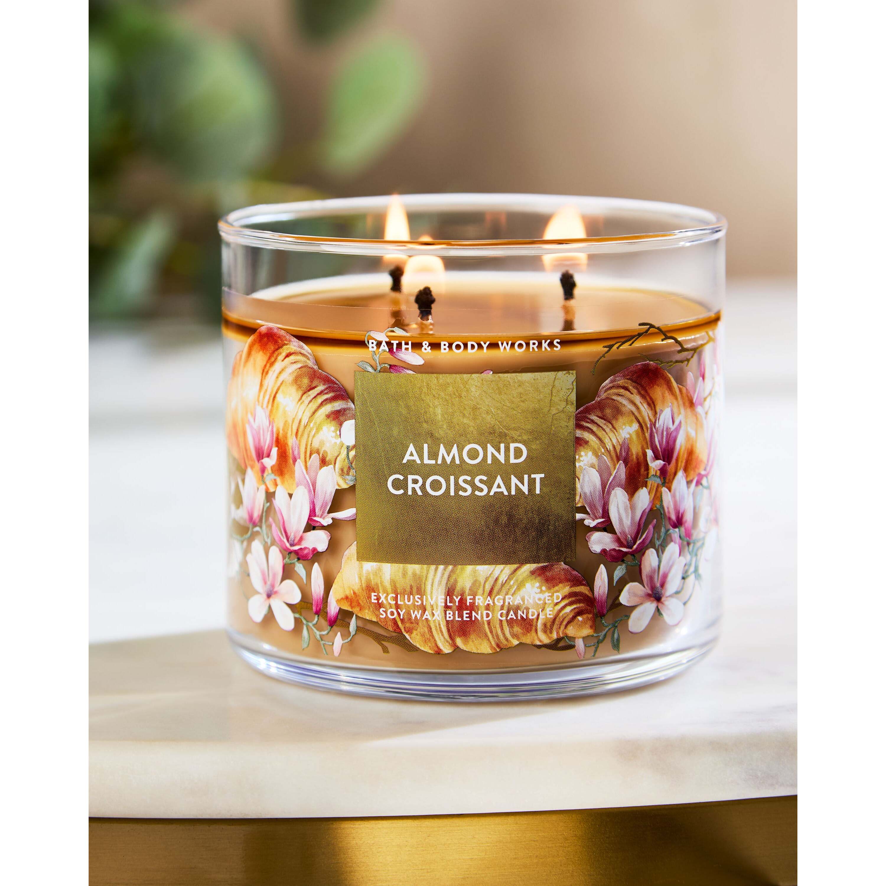 Almond Croissant 3-Wick Candle - Image 6