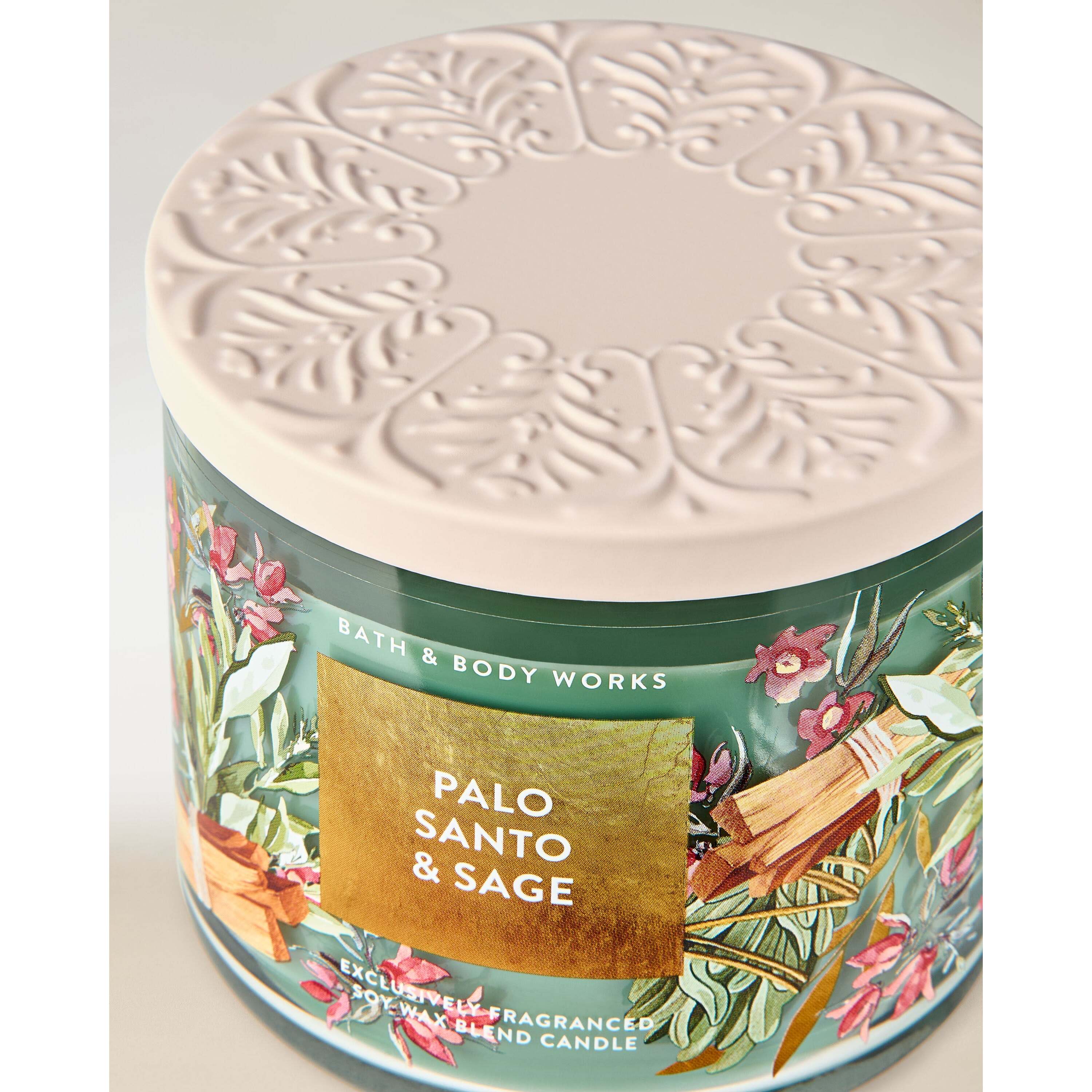 Palo Santo & Sage 3-Wick Candle - Image 2