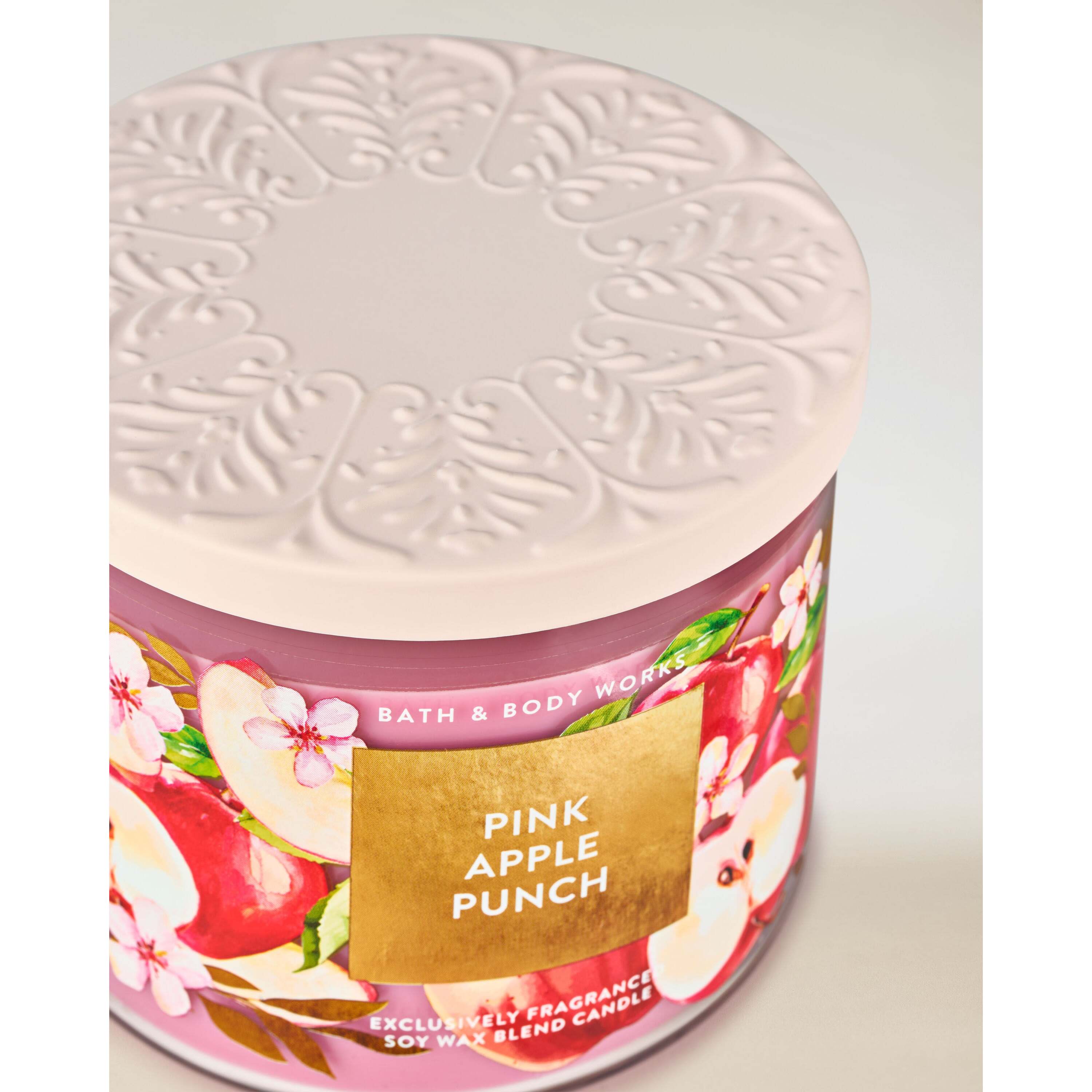 Pink Apple Punch 3-Wick Candle - Image 2