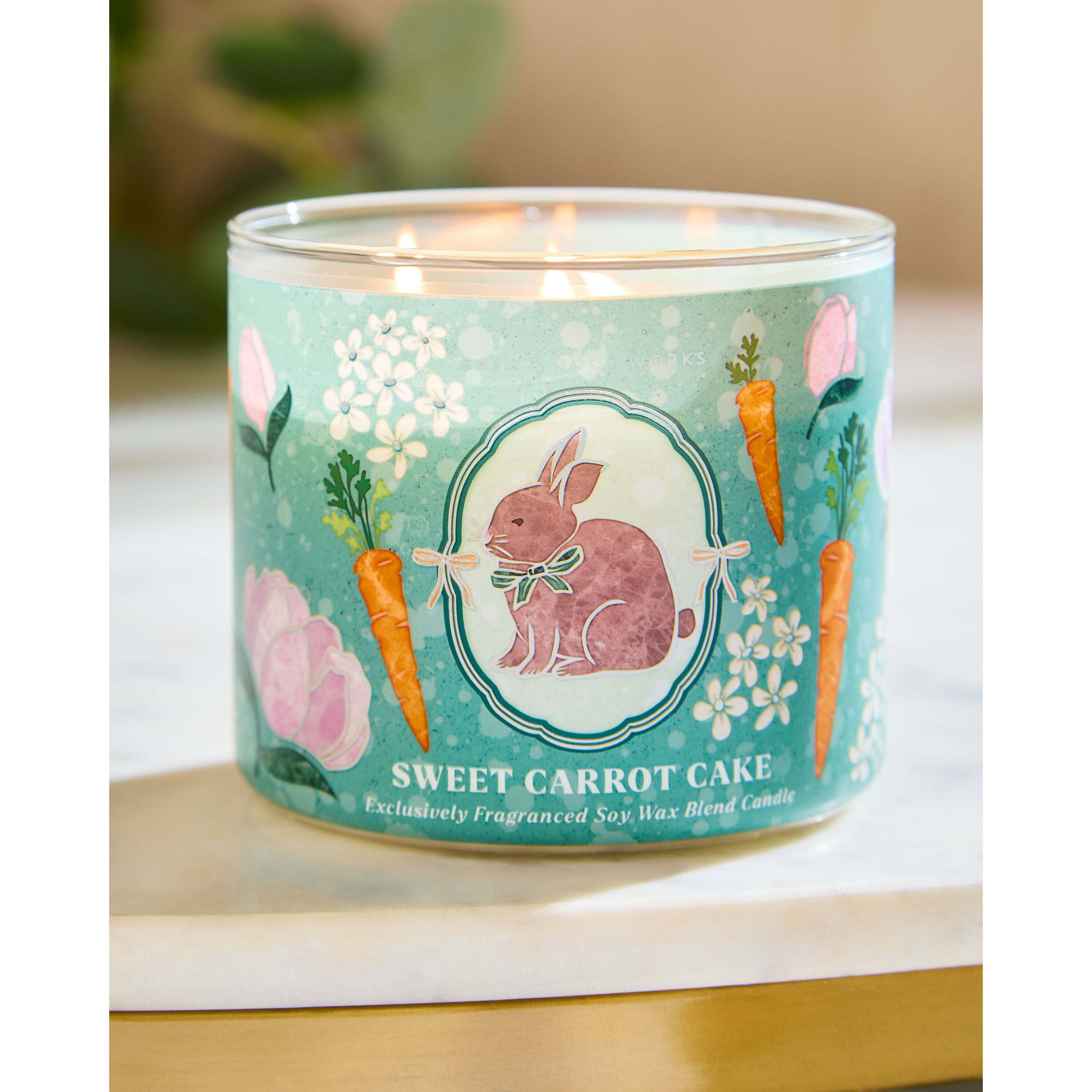 Sweet Carrot Cake 3-Wick Candle - Image 6