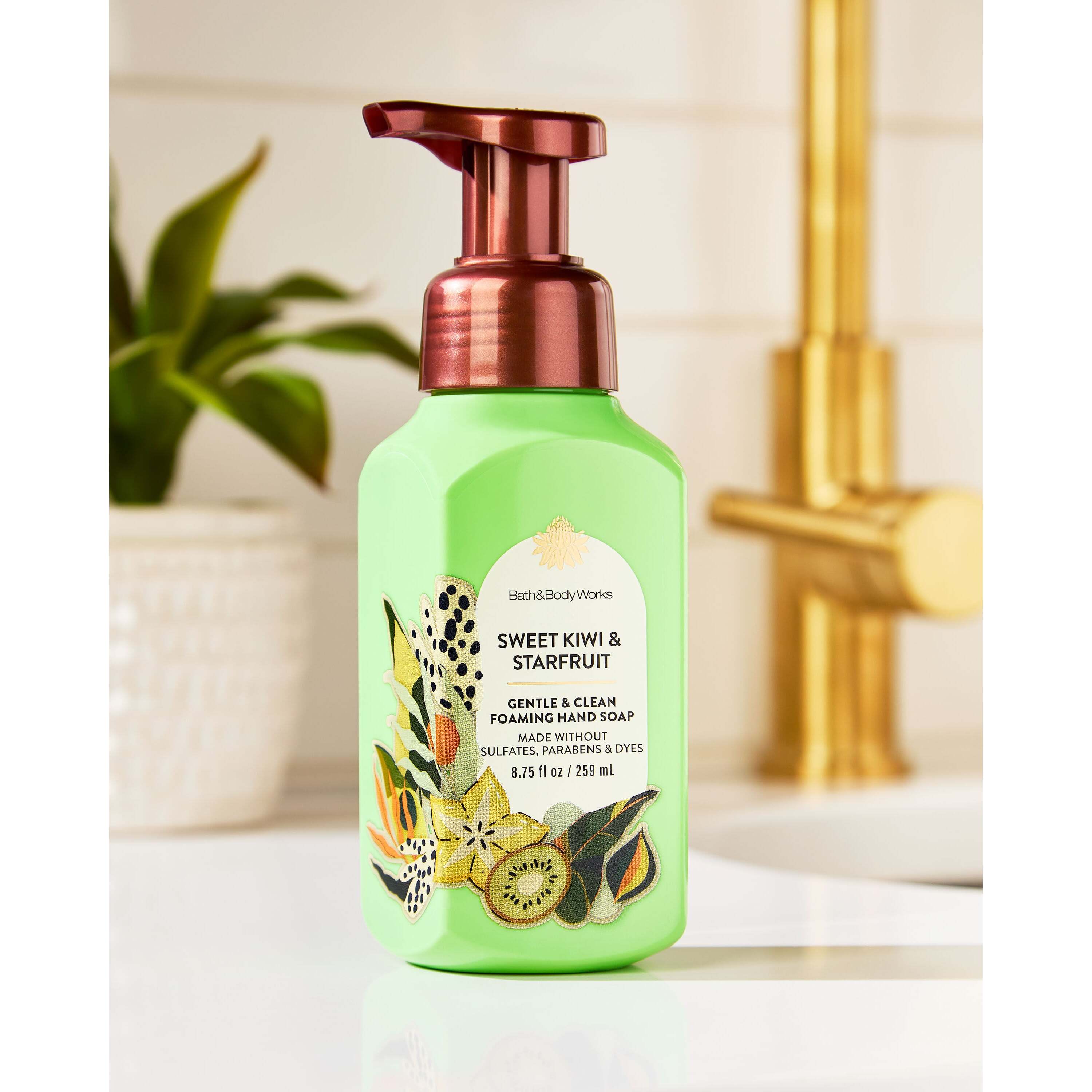 Sweet Kiwi & Starfruit Gentle & Clean Foaming Hand Soap - Image 7