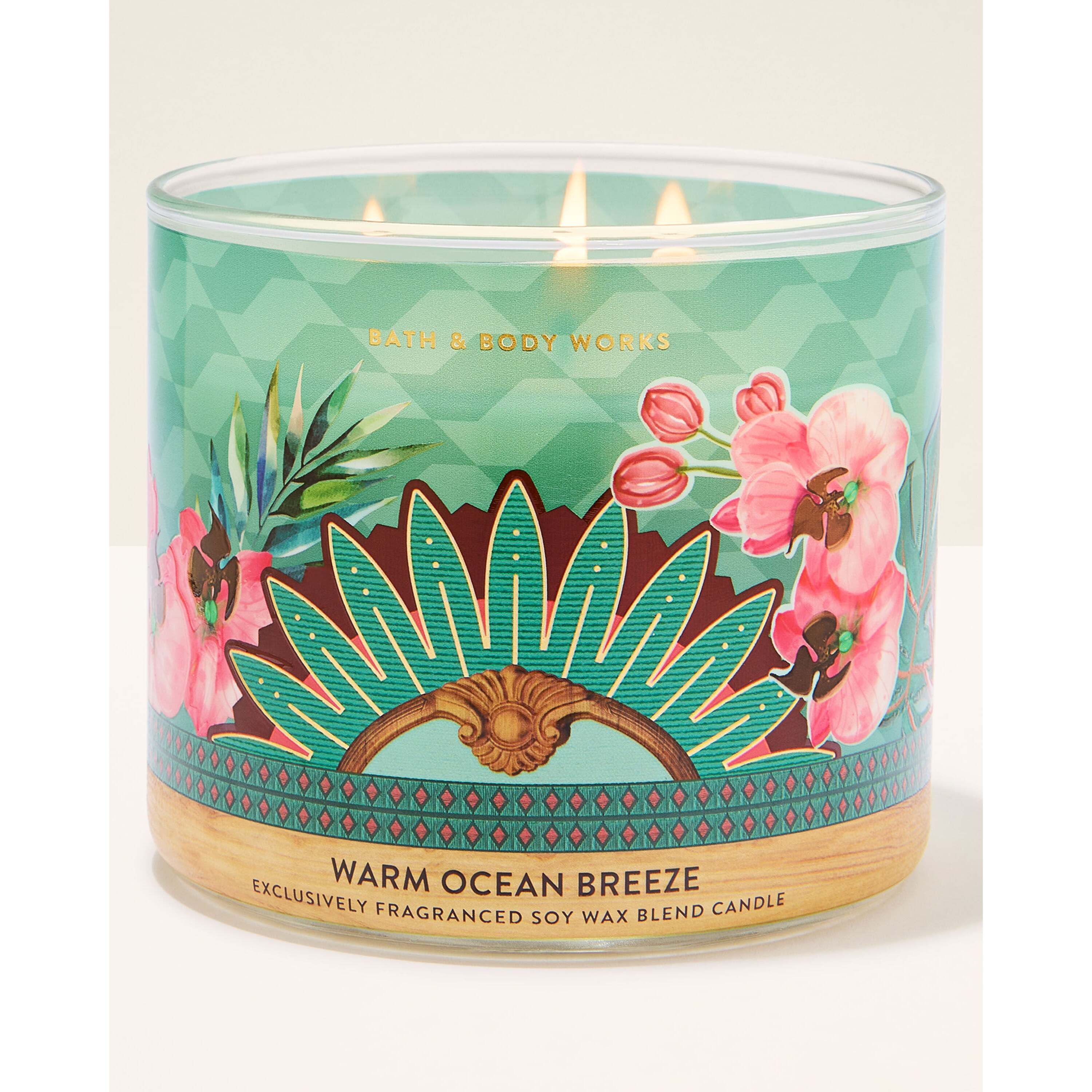 Warm Ocean Breeze 3-Wick Candle