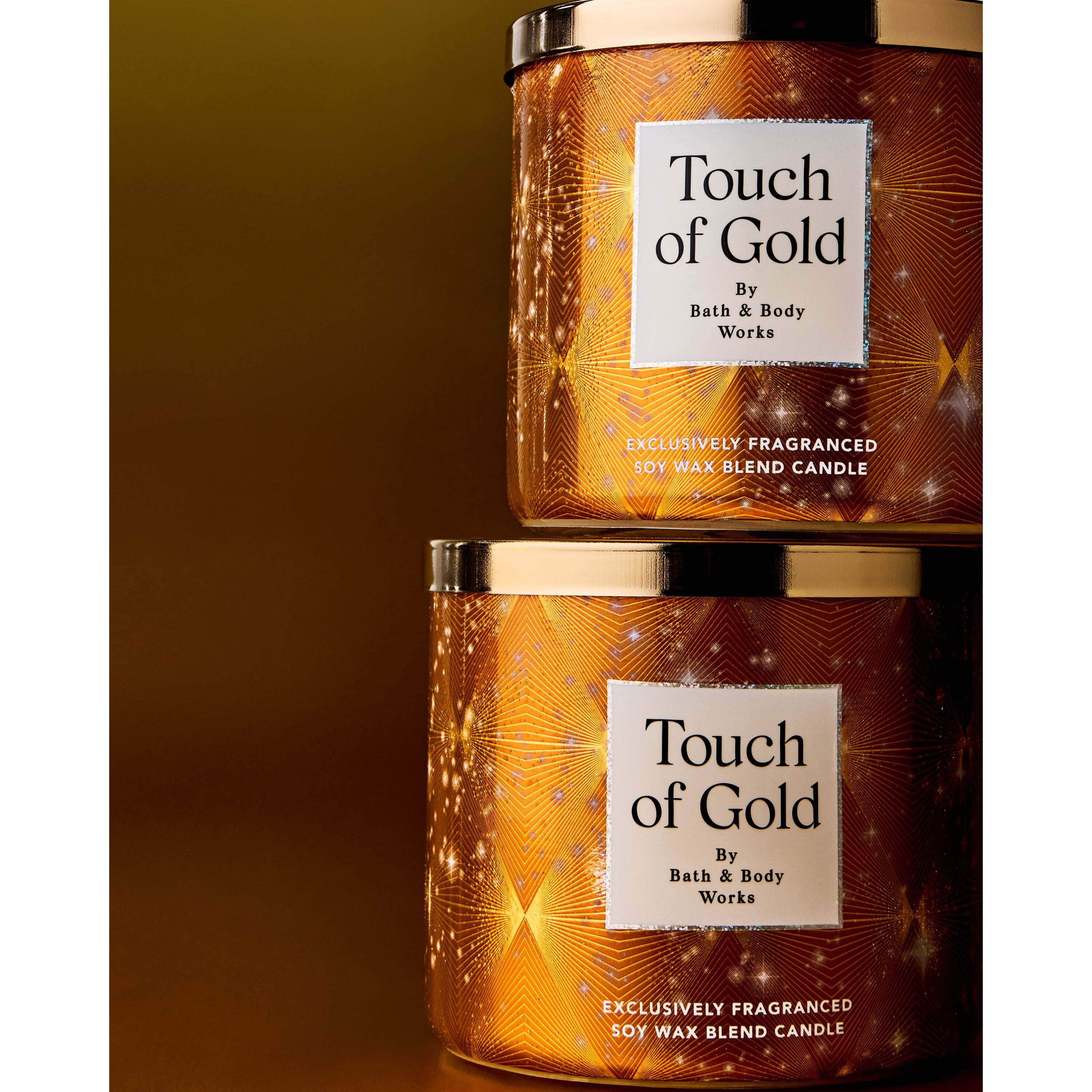 Touch Of Gold 3-Wick Candle - Image 2