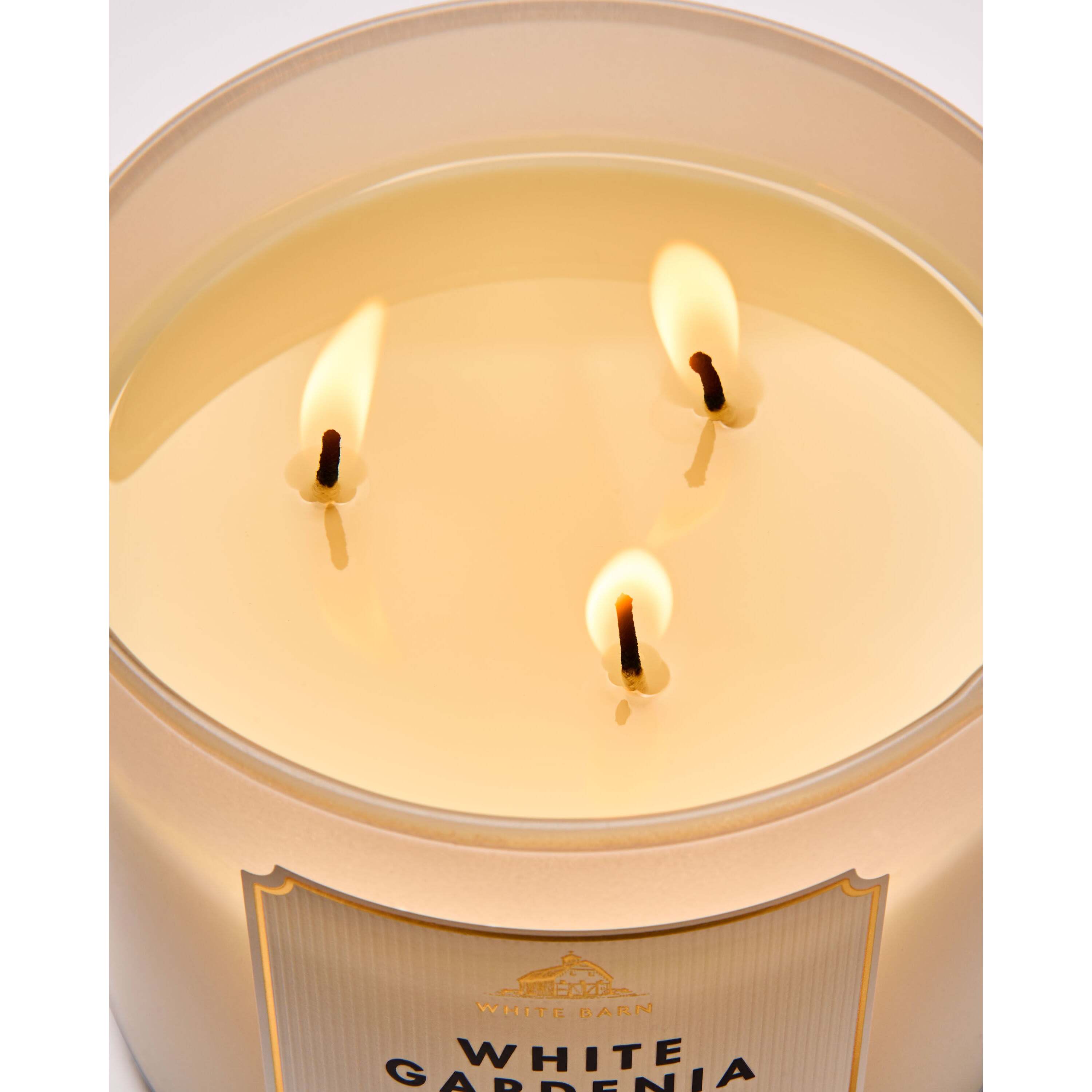 White Gardenia 3-Wick Candle - Image 5